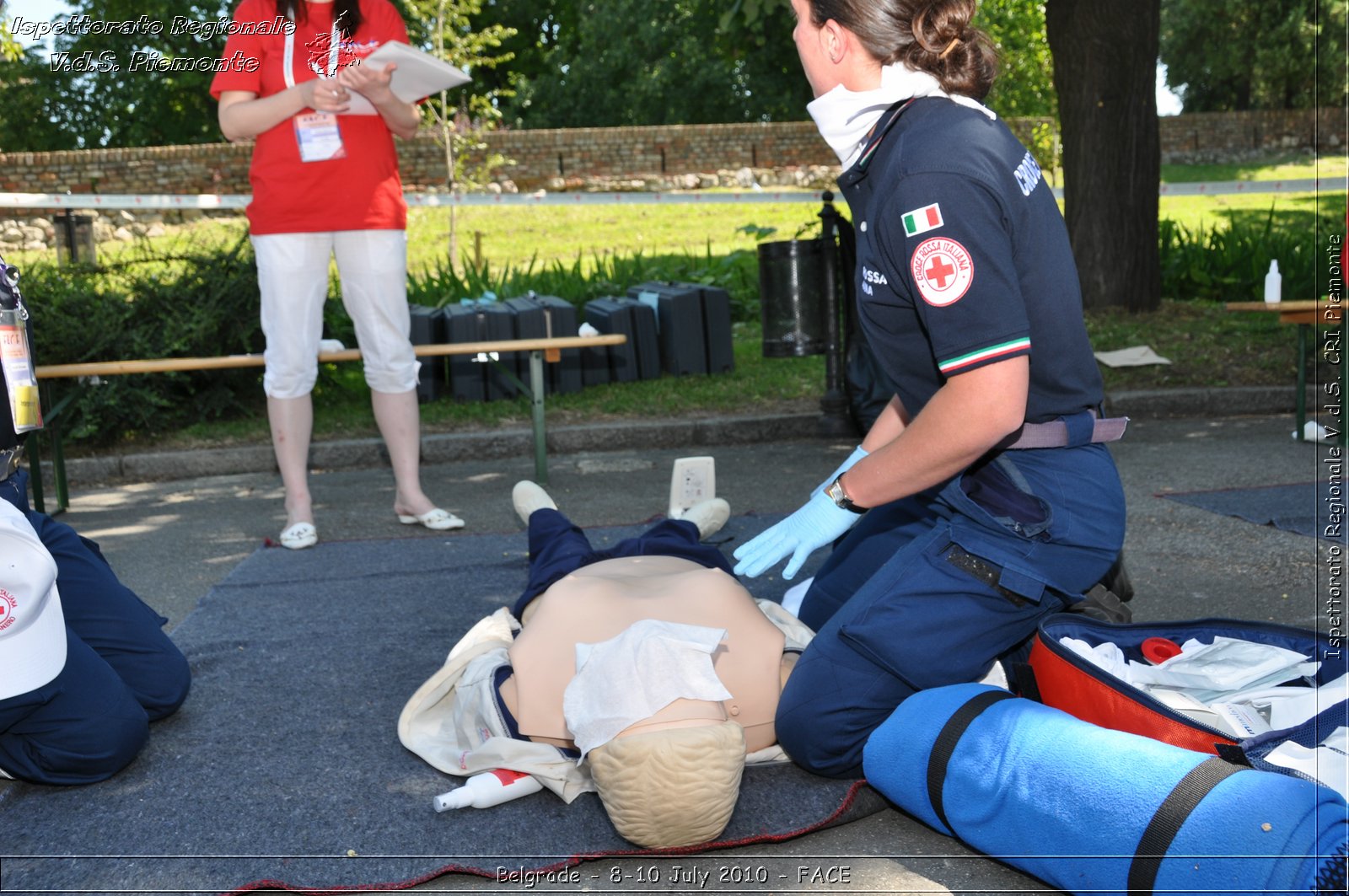 FACE 2010 - First Aid Convention in Europe 8-11 July 2010 Belgrade -  Croce Rossa Italiana - Ispettorato Regionale Volontari del Soccorso Piemonte