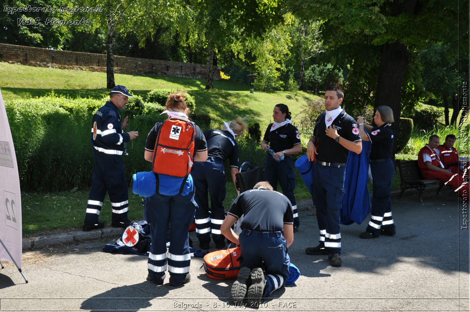 FACE 2010 - First Aid Convention in Europe 8-11 July 2010 Belgrade -  Croce Rossa Italiana - Ispettorato Regionale Volontari del Soccorso Piemonte