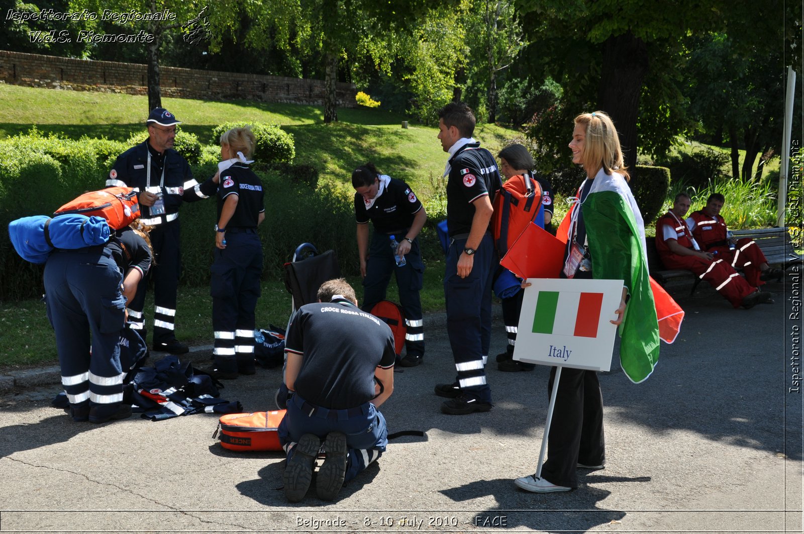 FACE 2010 - First Aid Convention in Europe 8-11 July 2010 Belgrade -  Croce Rossa Italiana - Ispettorato Regionale Volontari del Soccorso Piemonte