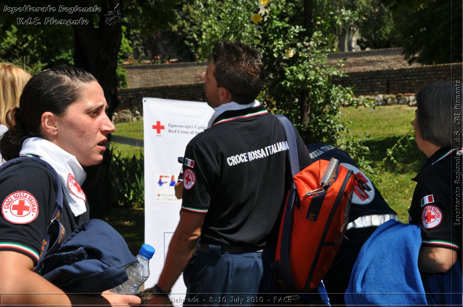 FACE 2010 - First Aid Convention in Europe 8-11 July 2010 Belgrade -  Croce Rossa Italiana - Ispettorato Regionale Volontari del Soccorso Piemonte