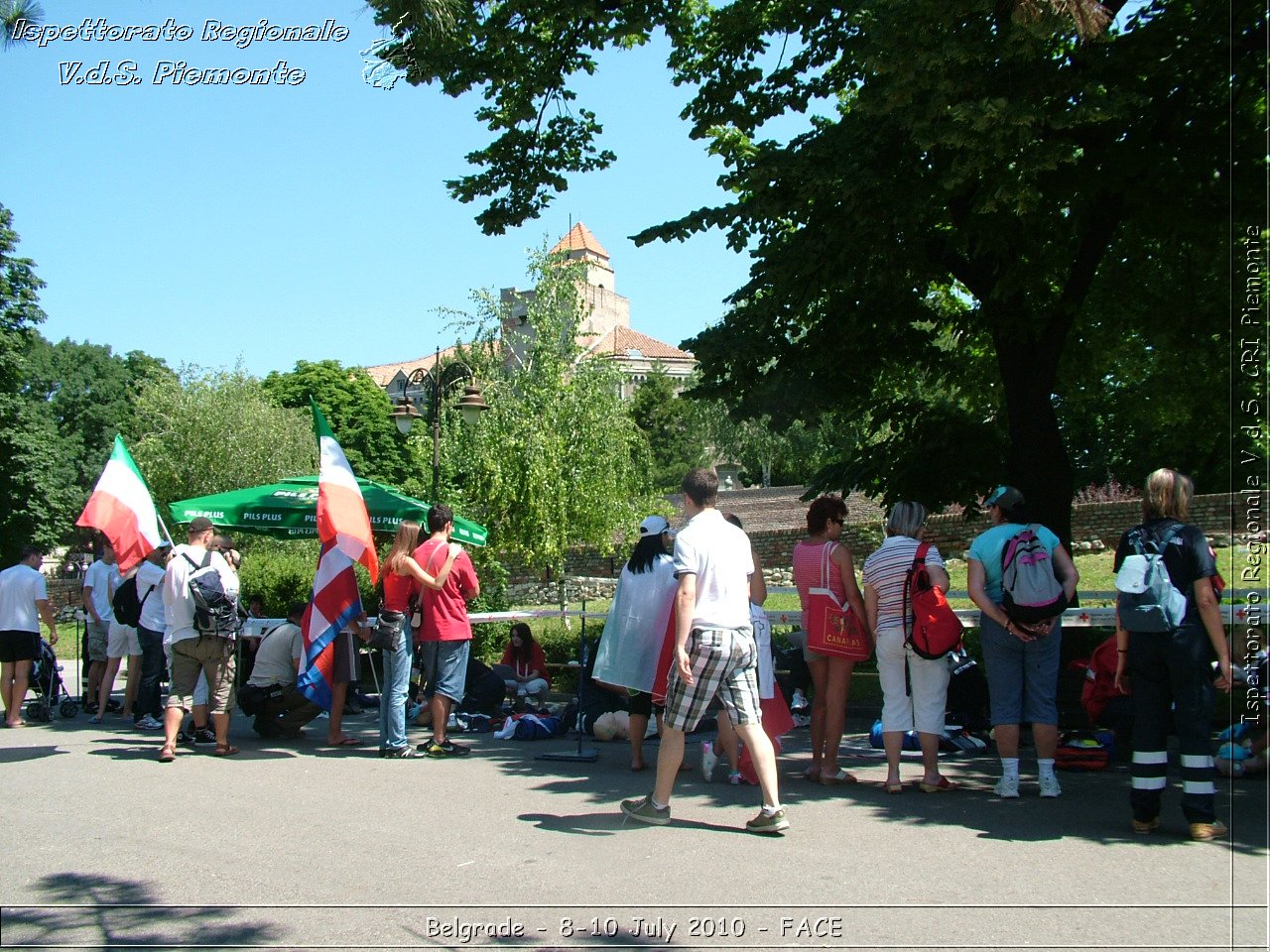 FACE 2010 - First Aid Convention in Europe 8-11 July 2010 Belgrade -  Croce Rossa Italiana - Ispettorato Regionale Volontari del Soccorso Piemonte