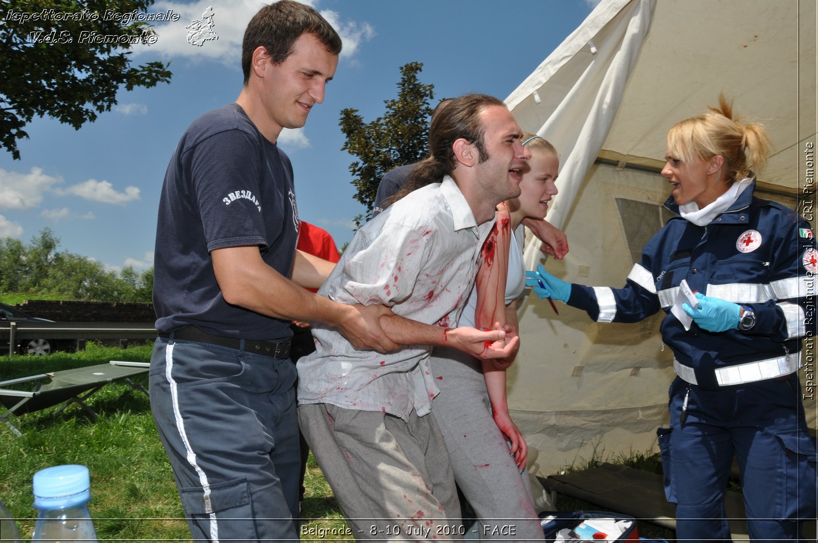 FACE 2010 - First Aid Convention in Europe 8-11 July 2010 Belgrade -  Croce Rossa Italiana - Ispettorato Regionale Volontari del Soccorso Piemonte