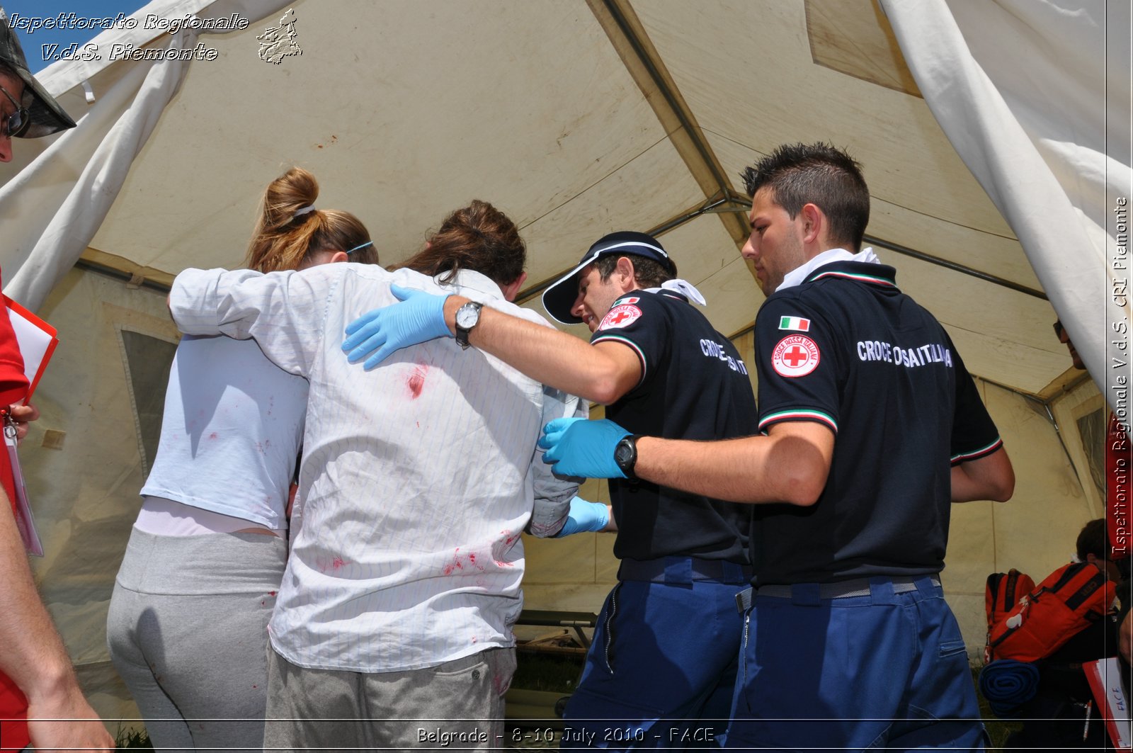 FACE 2010 - First Aid Convention in Europe 8-11 July 2010 Belgrade -  Croce Rossa Italiana - Ispettorato Regionale Volontari del Soccorso Piemonte