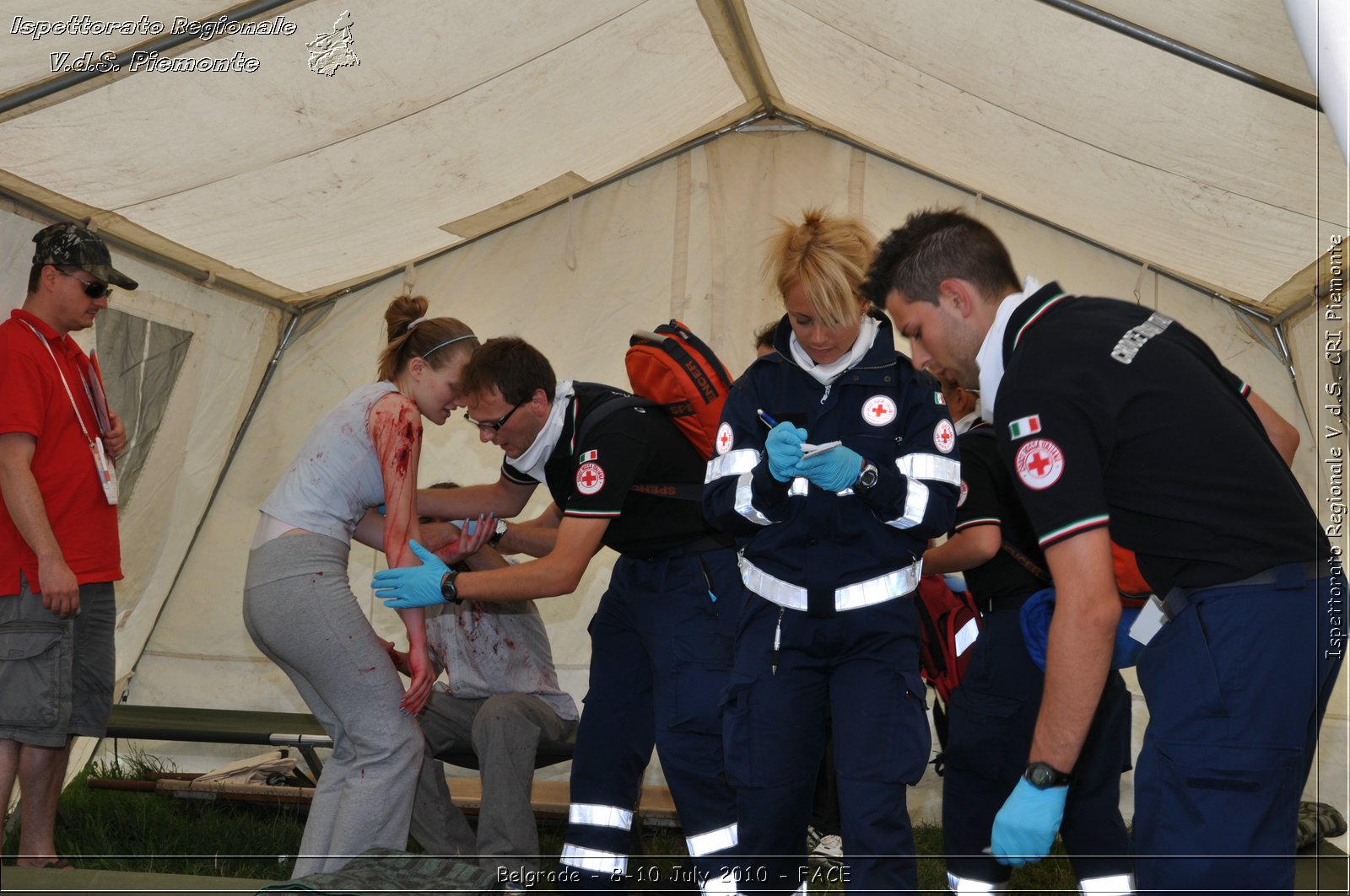 FACE 2010 - First Aid Convention in Europe 8-11 July 2010 Belgrade -  Croce Rossa Italiana - Ispettorato Regionale Volontari del Soccorso Piemonte