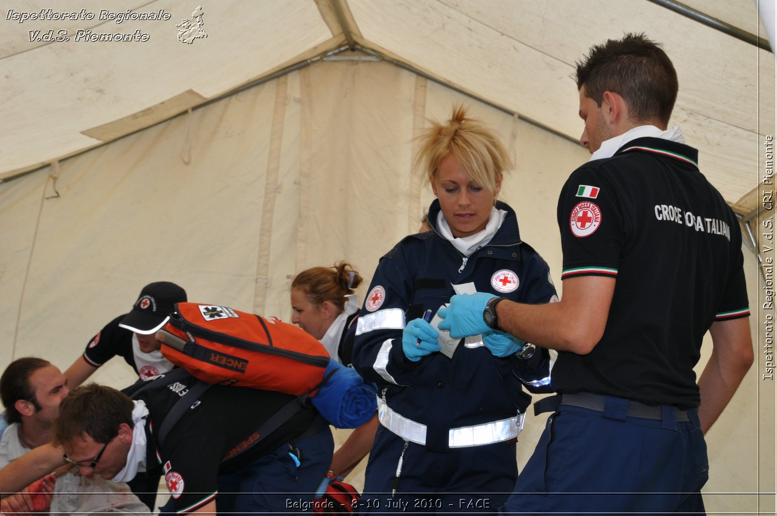 FACE 2010 - First Aid Convention in Europe 8-11 July 2010 Belgrade -  Croce Rossa Italiana - Ispettorato Regionale Volontari del Soccorso Piemonte
