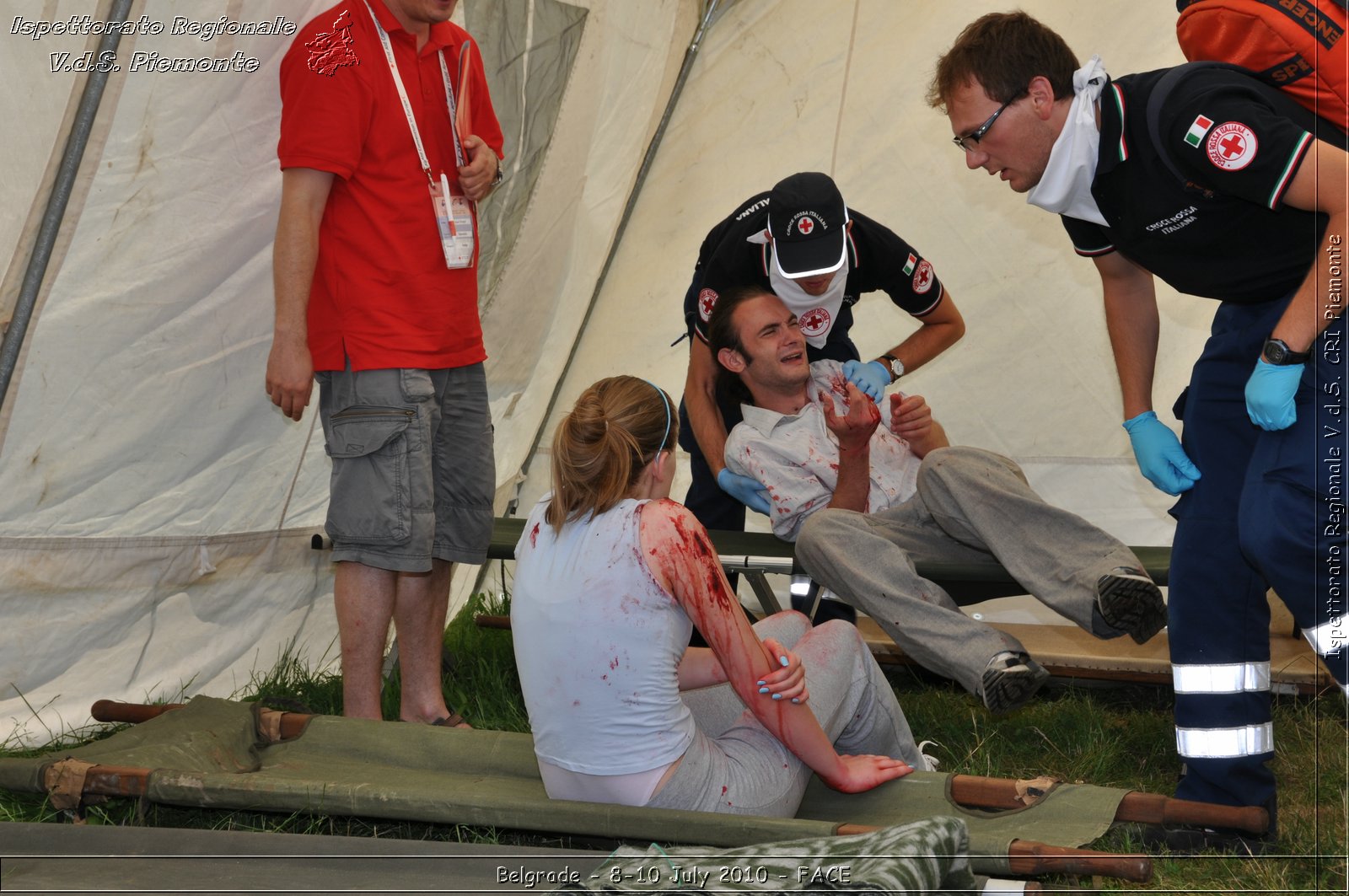 FACE 2010 - First Aid Convention in Europe 8-11 July 2010 Belgrade -  Croce Rossa Italiana - Ispettorato Regionale Volontari del Soccorso Piemonte