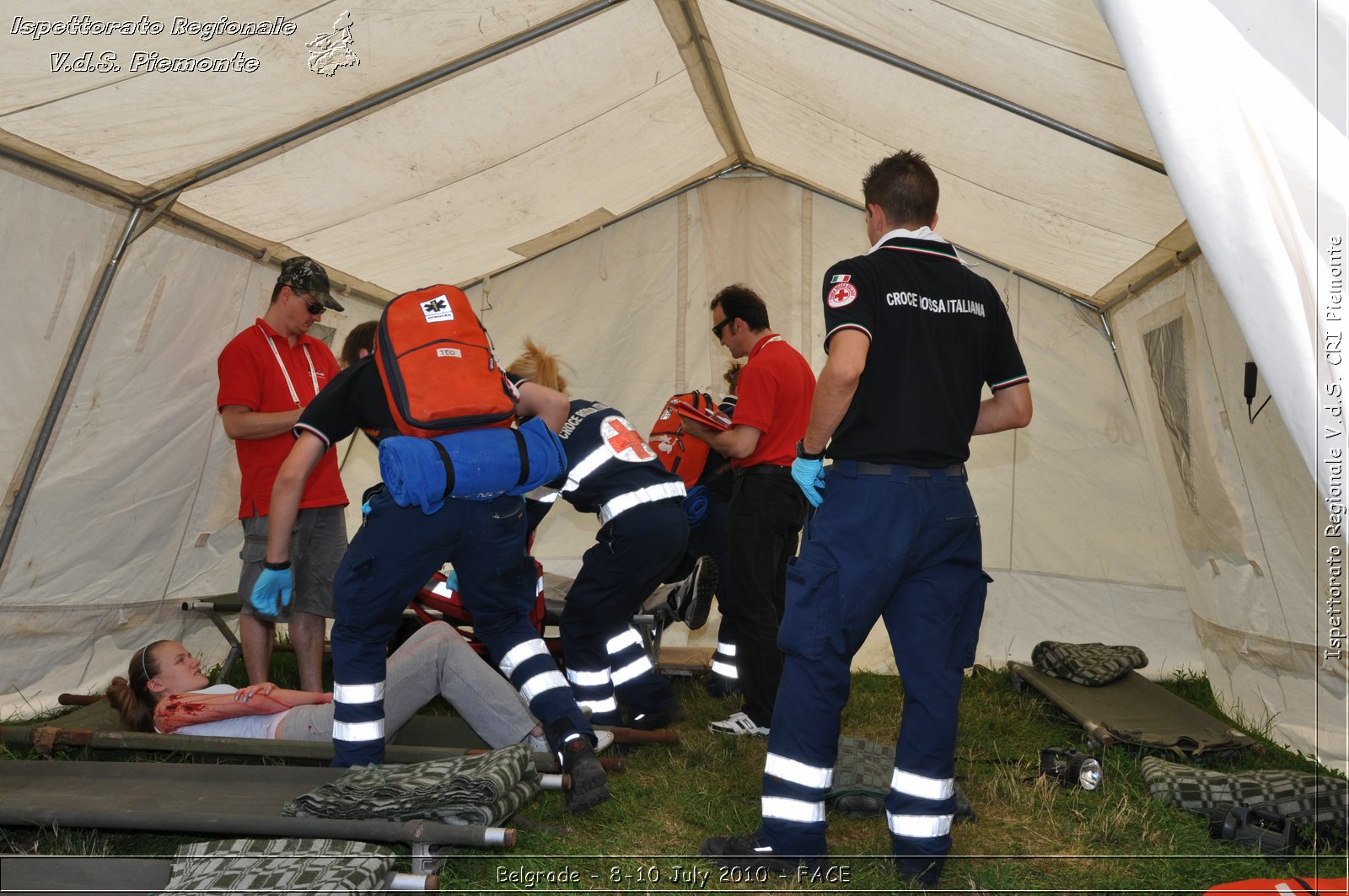 FACE 2010 - First Aid Convention in Europe 8-11 July 2010 Belgrade -  Croce Rossa Italiana - Ispettorato Regionale Volontari del Soccorso Piemonte