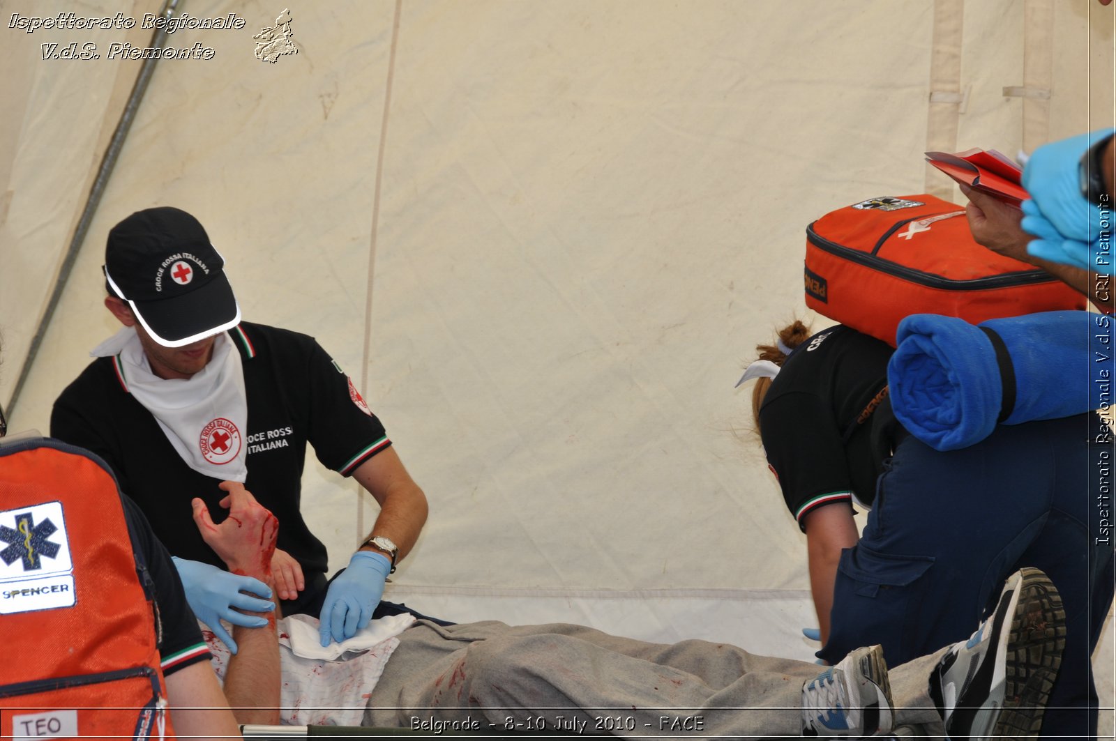 FACE 2010 - First Aid Convention in Europe 8-11 July 2010 Belgrade -  Croce Rossa Italiana - Ispettorato Regionale Volontari del Soccorso Piemonte