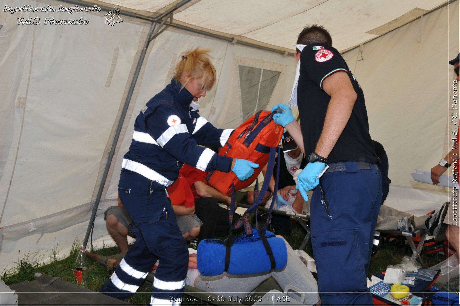 FACE 2010 - First Aid Convention in Europe 8-11 July 2010 Belgrade -  Croce Rossa Italiana - Ispettorato Regionale Volontari del Soccorso Piemonte