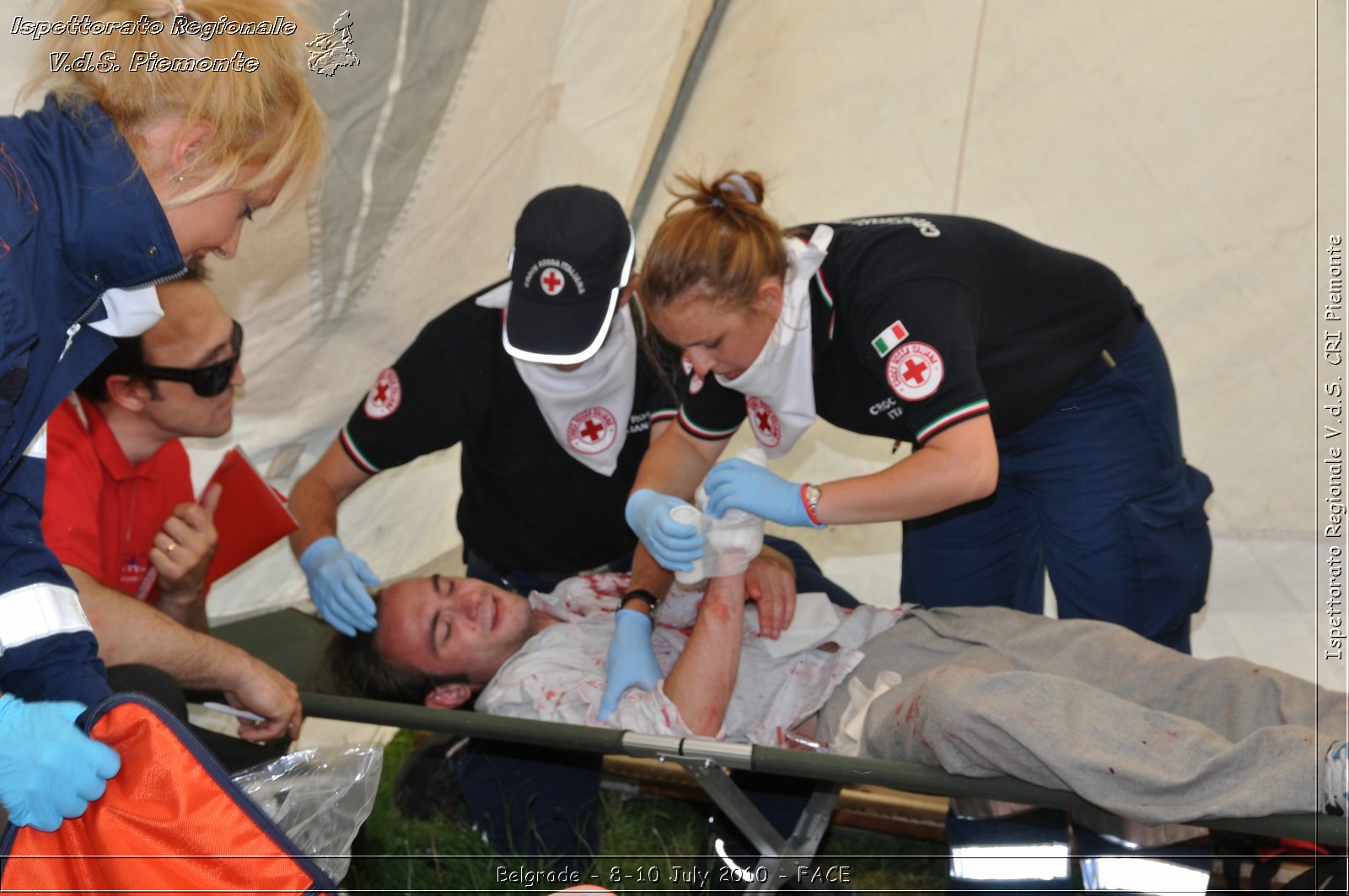 FACE 2010 - First Aid Convention in Europe 8-11 July 2010 Belgrade -  Croce Rossa Italiana - Ispettorato Regionale Volontari del Soccorso Piemonte