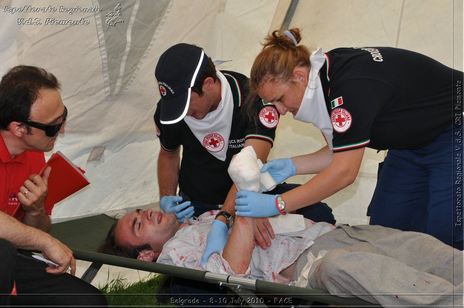 FACE 2010 - First Aid Convention in Europe 8-11 July 2010 Belgrade -  Croce Rossa Italiana - Ispettorato Regionale Volontari del Soccorso Piemonte