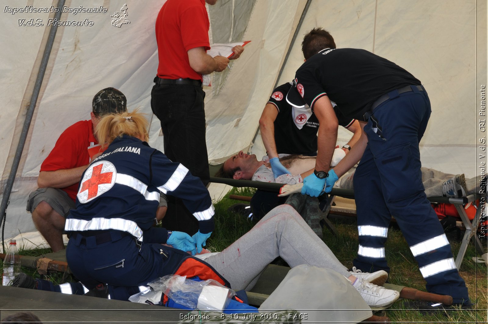 FACE 2010 - First Aid Convention in Europe 8-11 July 2010 Belgrade -  Croce Rossa Italiana - Ispettorato Regionale Volontari del Soccorso Piemonte