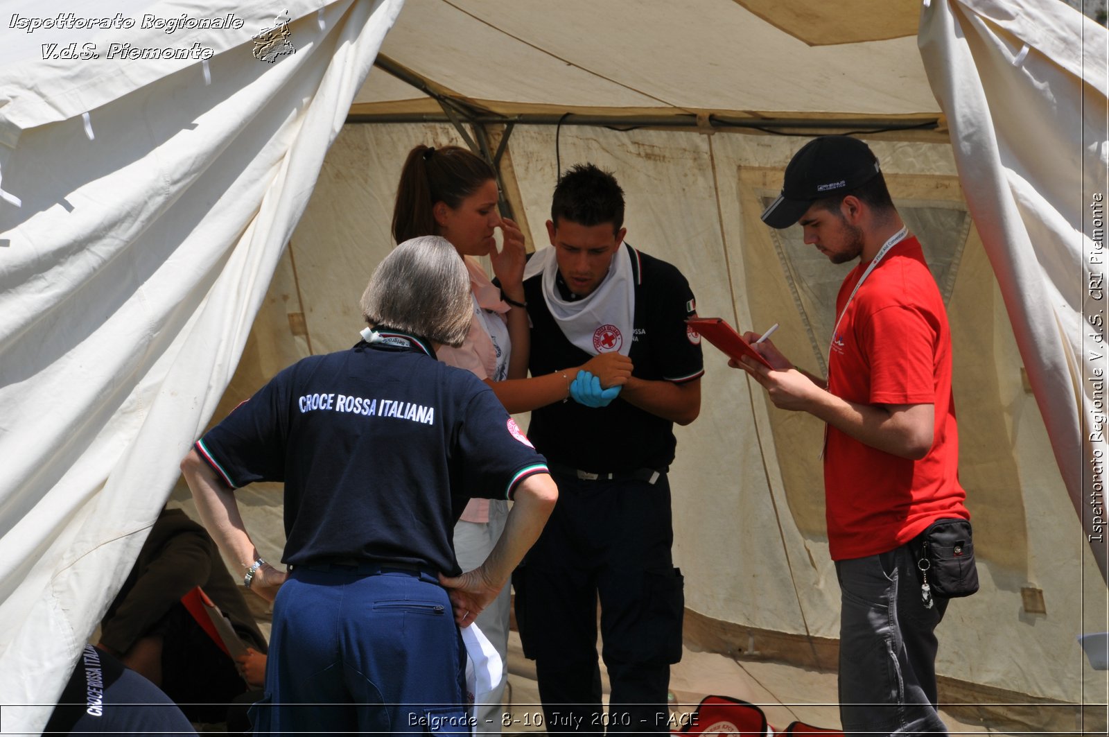 FACE 2010 - First Aid Convention in Europe 8-11 July 2010 Belgrade -  Croce Rossa Italiana - Ispettorato Regionale Volontari del Soccorso Piemonte