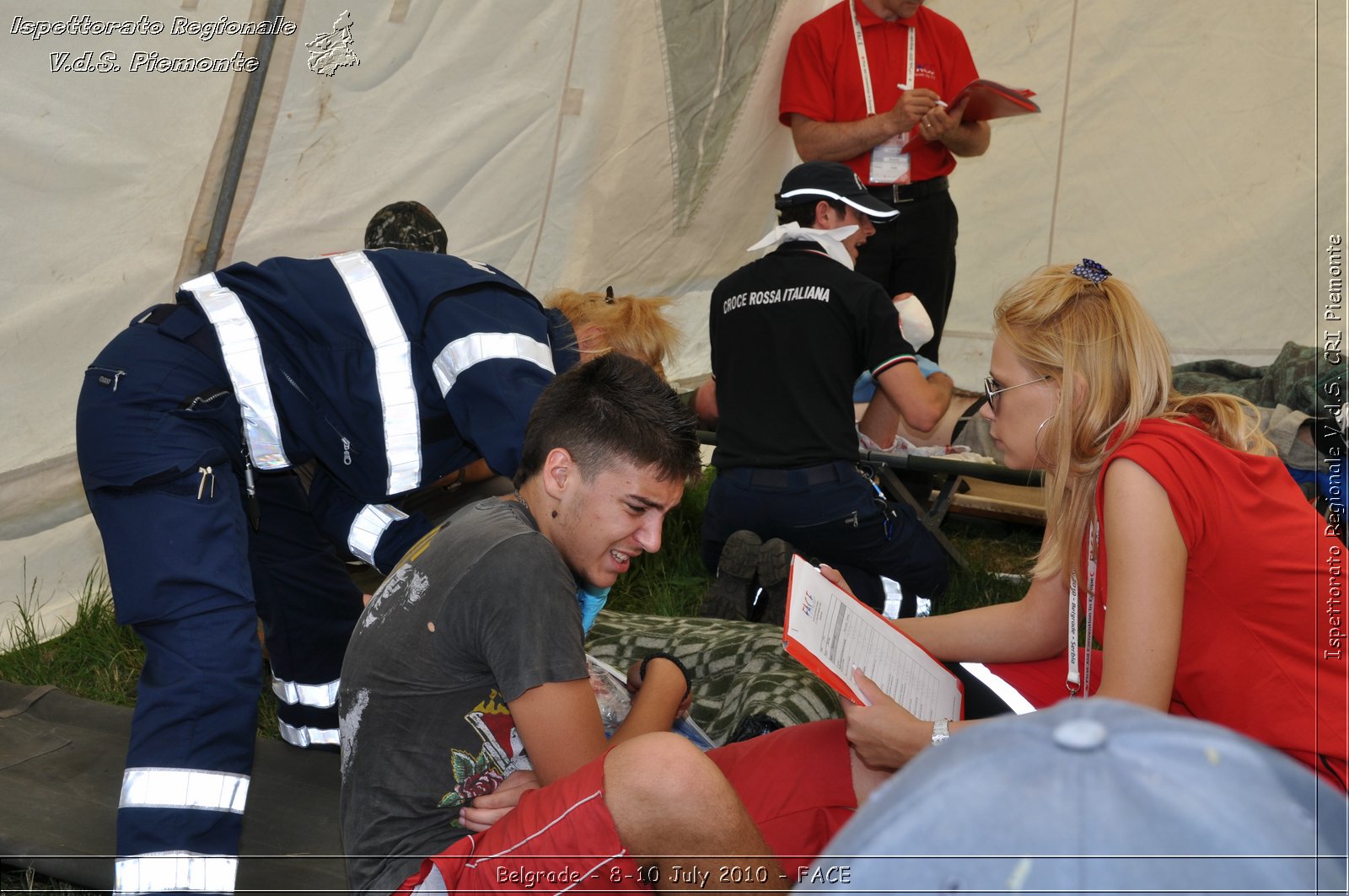 FACE 2010 - First Aid Convention in Europe 8-11 July 2010 Belgrade -  Croce Rossa Italiana - Ispettorato Regionale Volontari del Soccorso Piemonte
