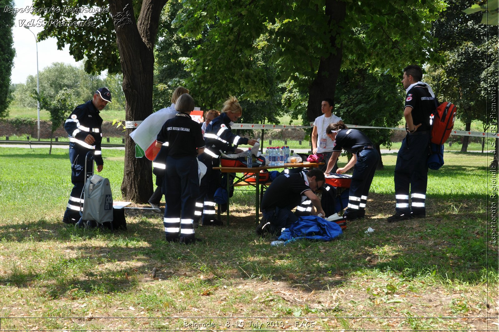 FACE 2010 - First Aid Convention in Europe 8-11 July 2010 Belgrade -  Croce Rossa Italiana - Ispettorato Regionale Volontari del Soccorso Piemonte