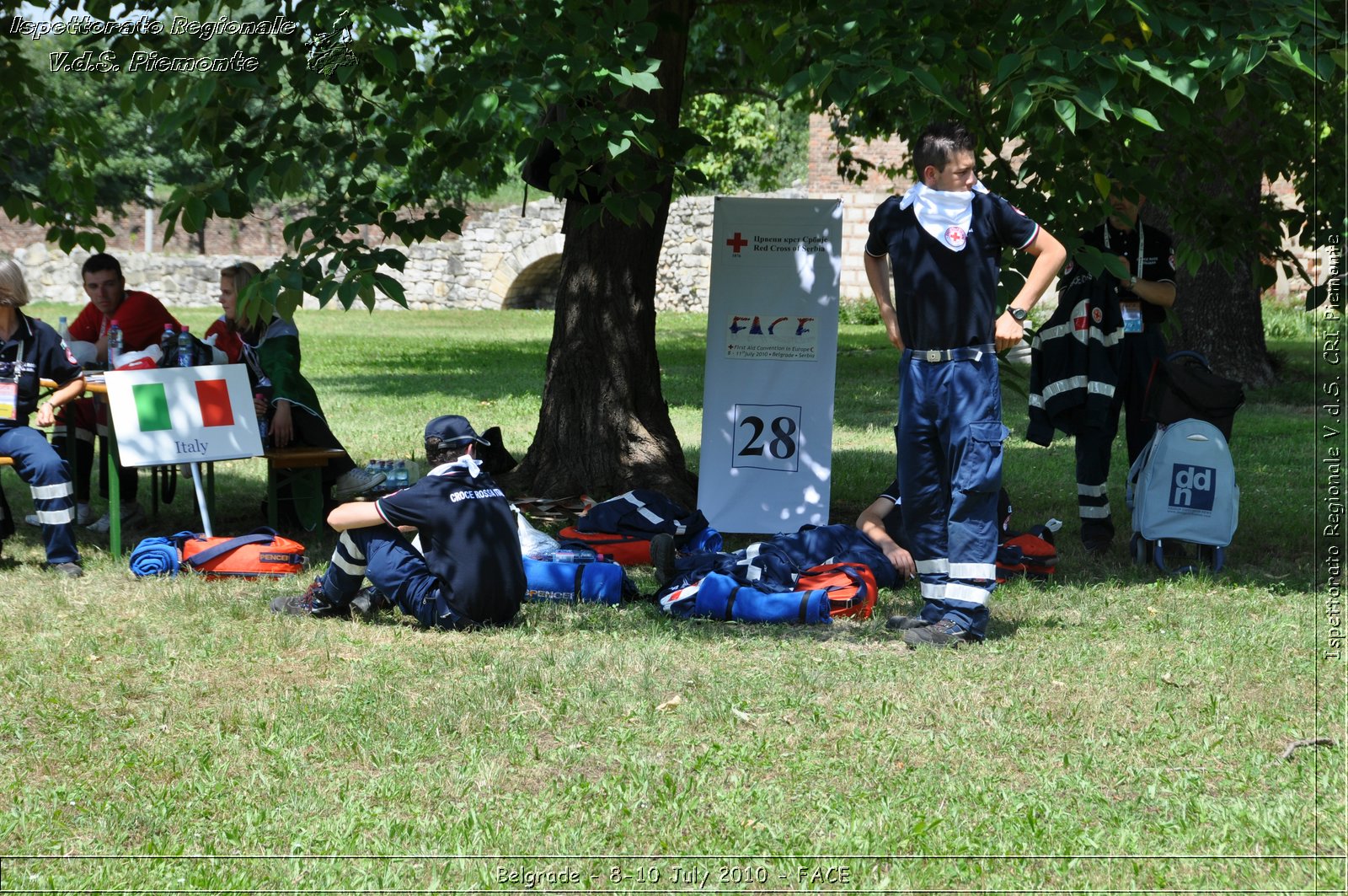FACE 2010 - First Aid Convention in Europe 8-11 July 2010 Belgrade -  Croce Rossa Italiana - Ispettorato Regionale Volontari del Soccorso Piemonte