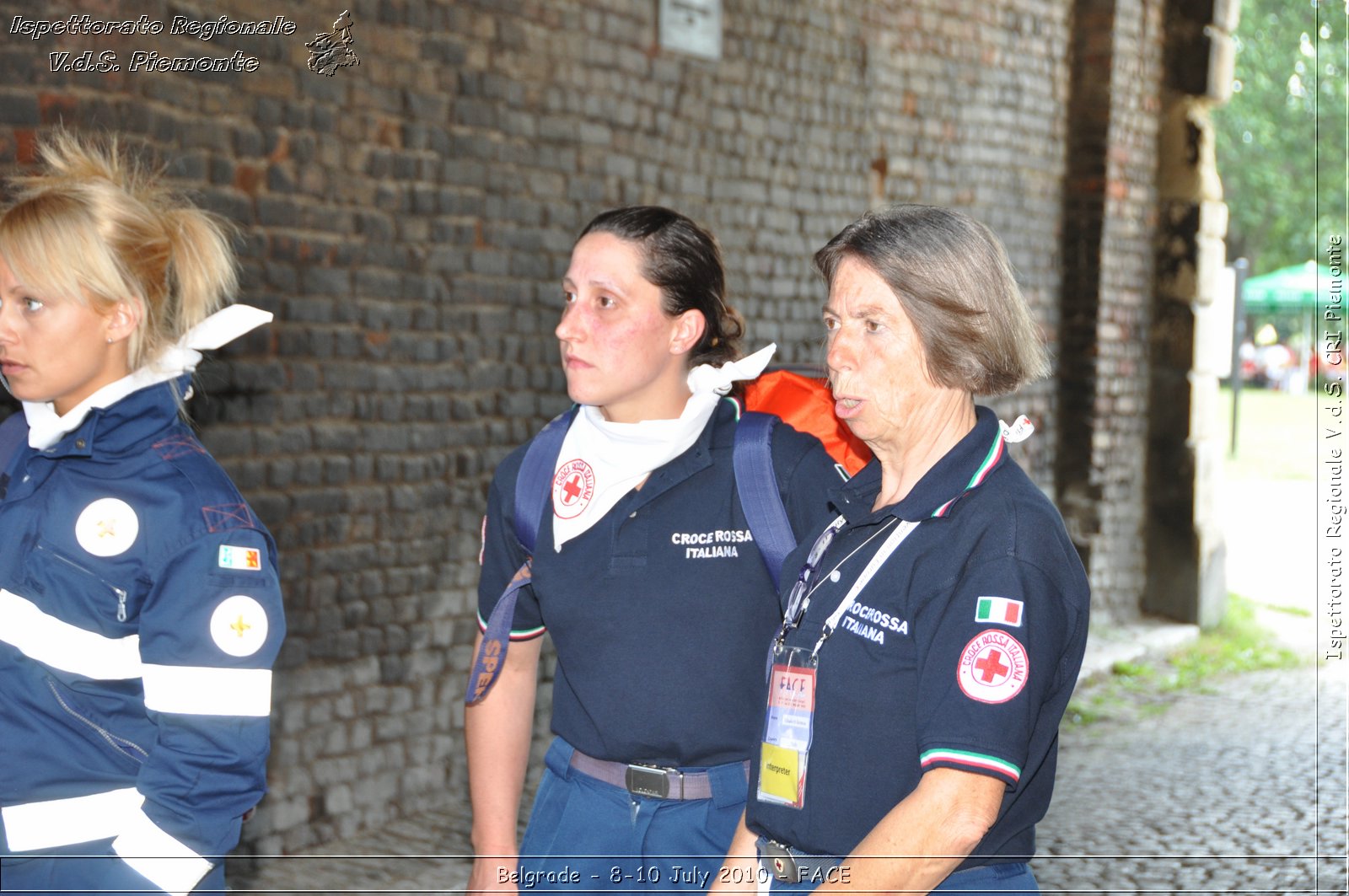 FACE 2010 - First Aid Convention in Europe 8-11 July 2010 Belgrade -  Croce Rossa Italiana - Ispettorato Regionale Volontari del Soccorso Piemonte