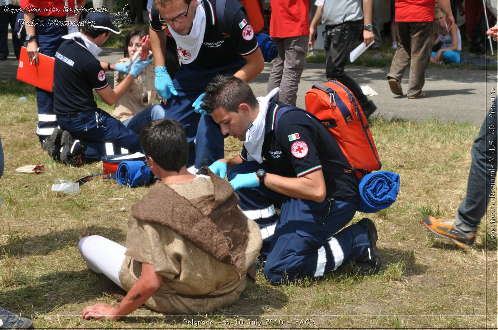 FACE 2010 - First Aid Convention in Europe 8-11 July 2010 Belgrade -  Croce Rossa Italiana - Ispettorato Regionale Volontari del Soccorso Piemonte