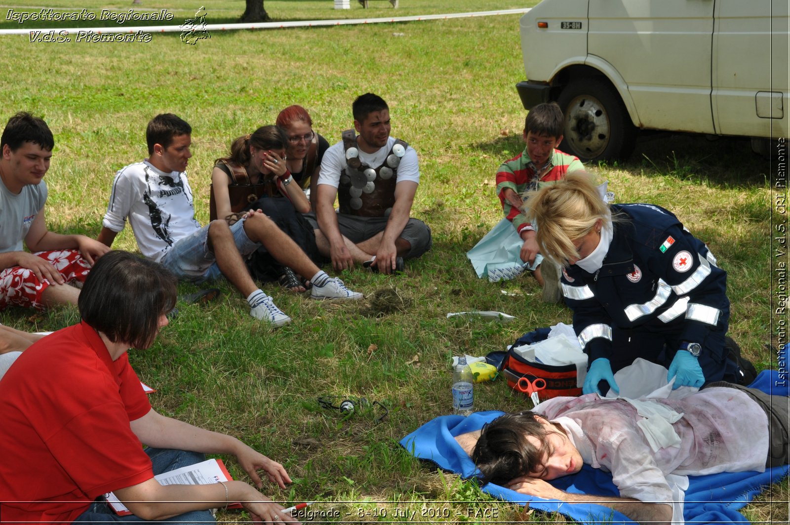 FACE 2010 - First Aid Convention in Europe 8-11 July 2010 Belgrade -  Croce Rossa Italiana - Ispettorato Regionale Volontari del Soccorso Piemonte