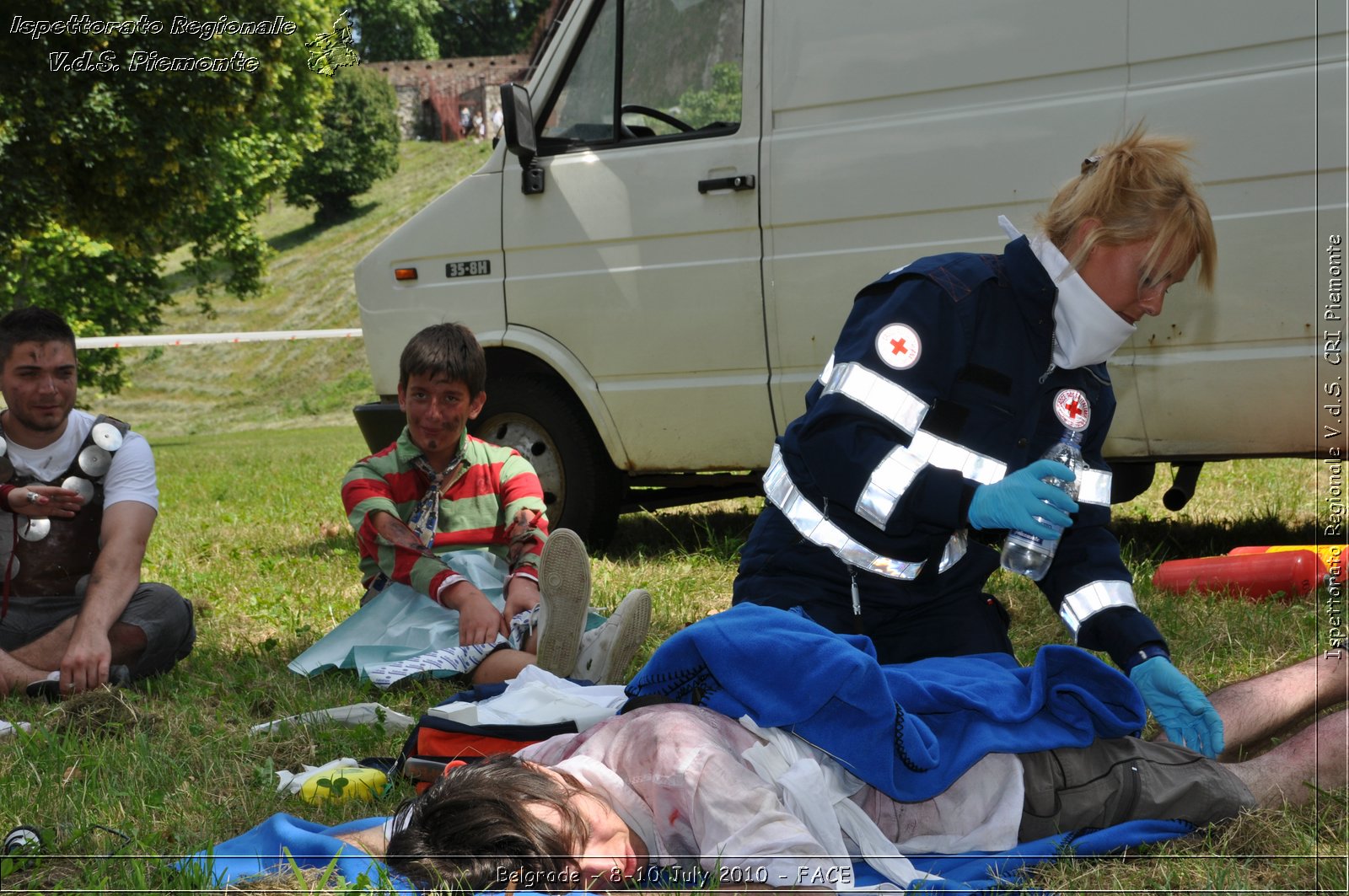 FACE 2010 - First Aid Convention in Europe 8-11 July 2010 Belgrade -  Croce Rossa Italiana - Ispettorato Regionale Volontari del Soccorso Piemonte