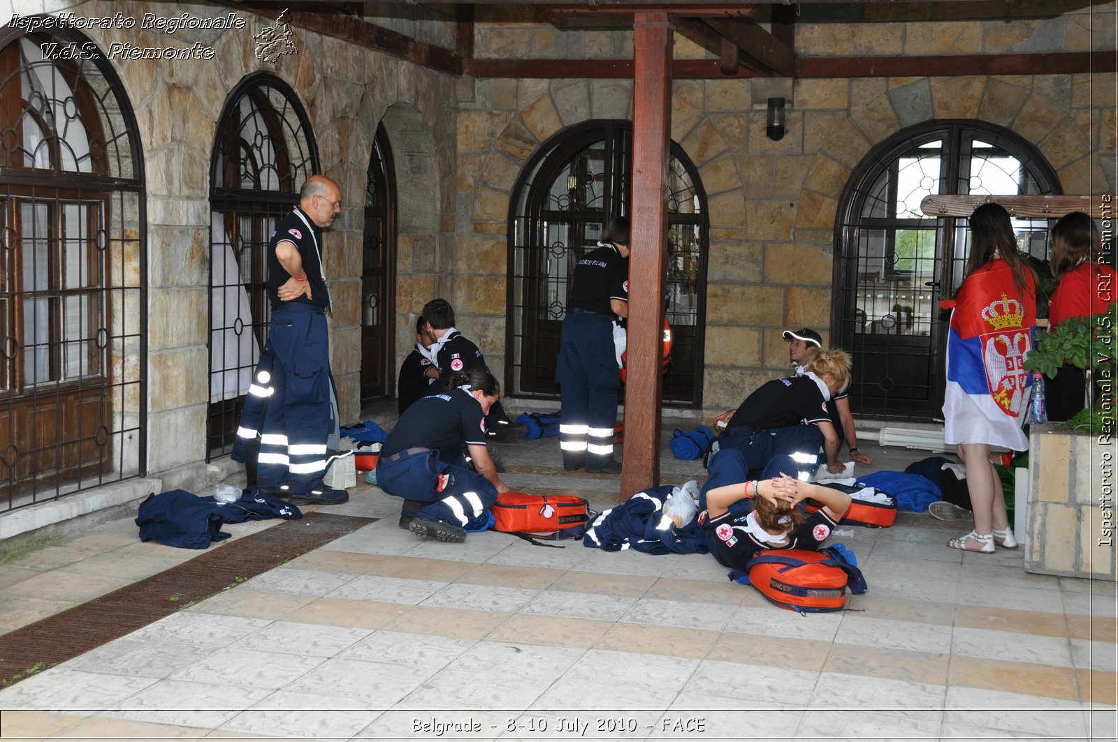 FACE 2010 - First Aid Convention in Europe 8-11 July 2010 Belgrade -  Croce Rossa Italiana - Ispettorato Regionale Volontari del Soccorso Piemonte