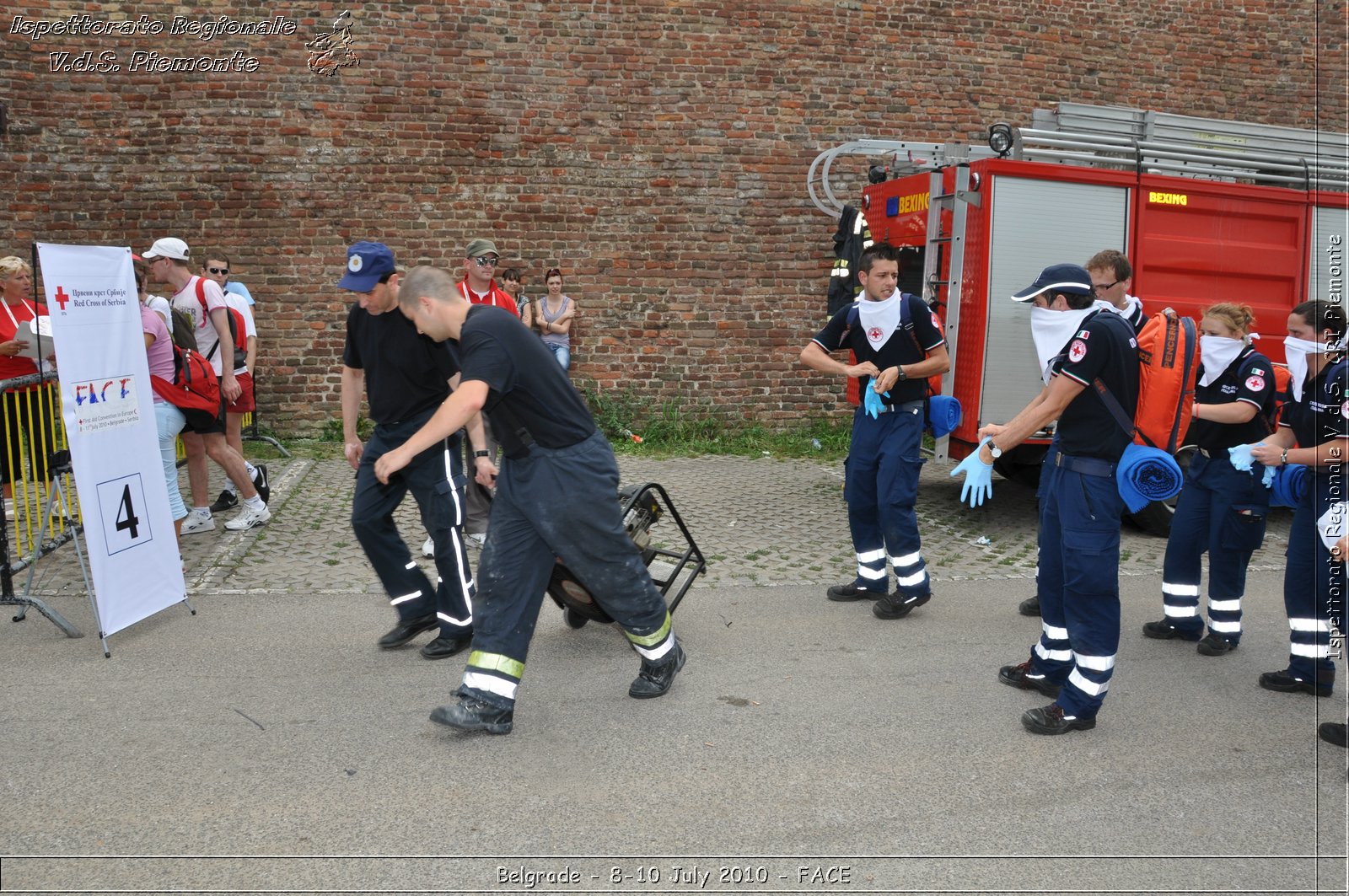 FACE 2010 - First Aid Convention in Europe 8-11 July 2010 Belgrade -  Croce Rossa Italiana - Ispettorato Regionale Volontari del Soccorso Piemonte