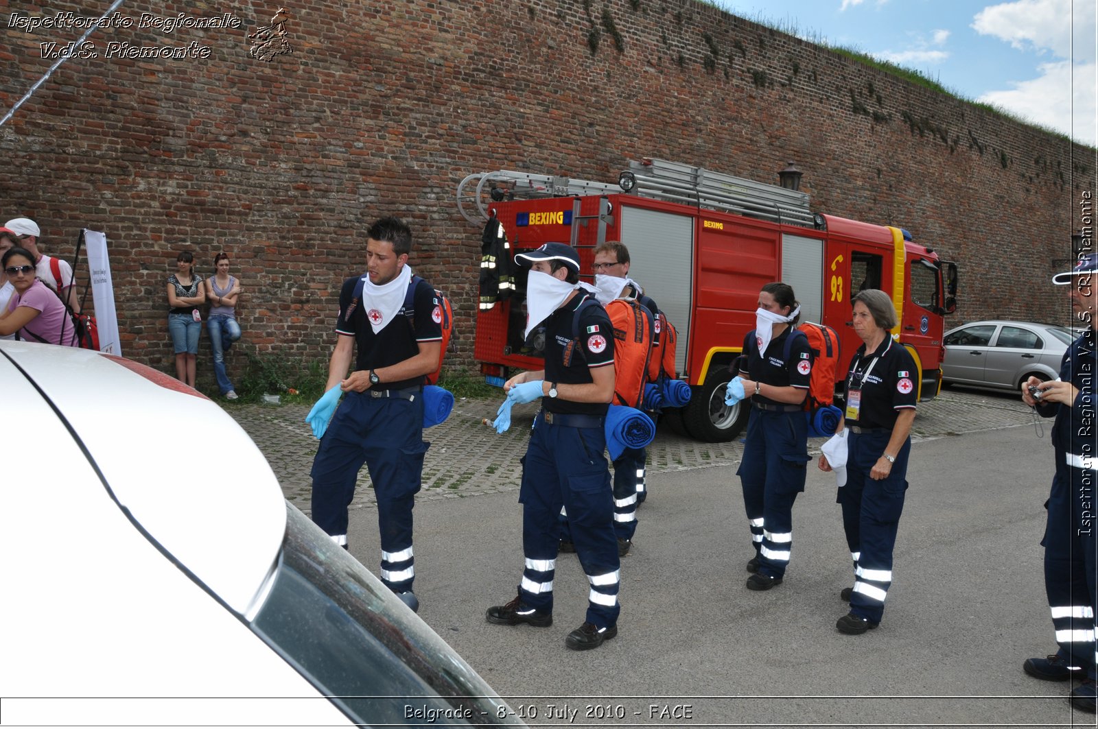 FACE 2010 - First Aid Convention in Europe 8-11 July 2010 Belgrade -  Croce Rossa Italiana - Ispettorato Regionale Volontari del Soccorso Piemonte