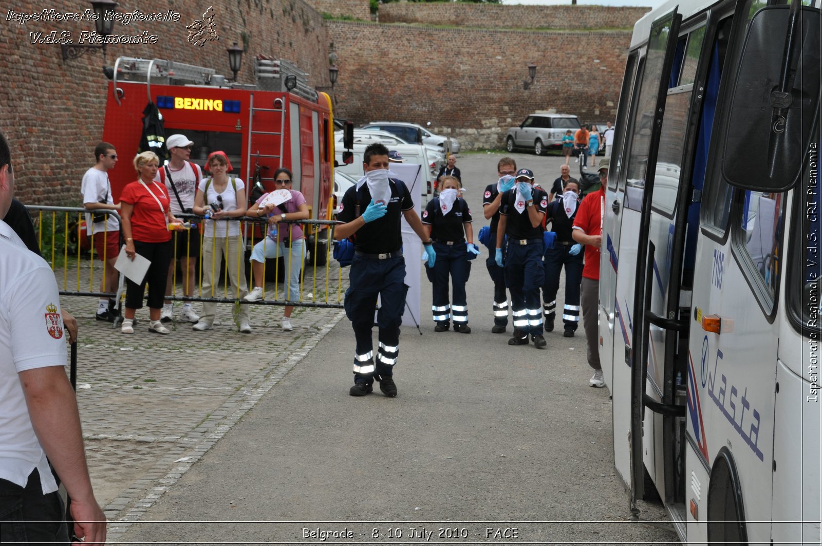 FACE 2010 - First Aid Convention in Europe 8-11 July 2010 Belgrade -  Croce Rossa Italiana - Ispettorato Regionale Volontari del Soccorso Piemonte
