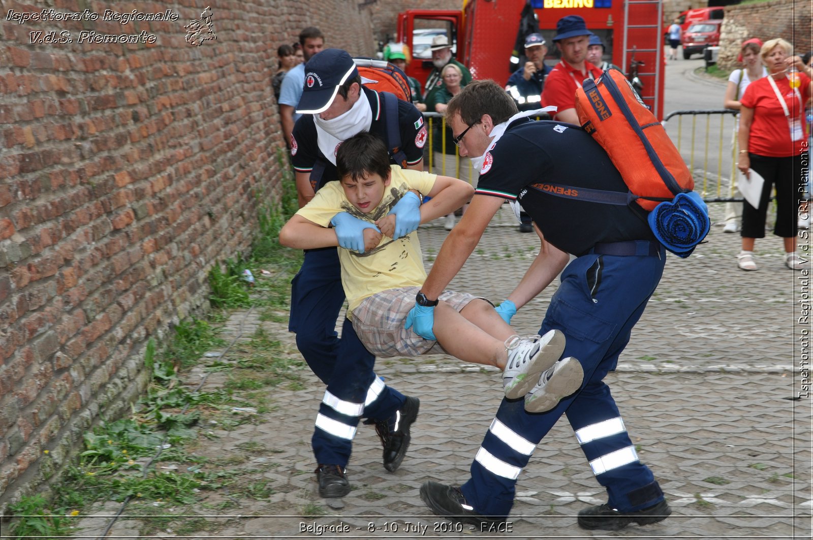 FACE 2010 - First Aid Convention in Europe 8-11 July 2010 Belgrade -  Croce Rossa Italiana - Ispettorato Regionale Volontari del Soccorso Piemonte