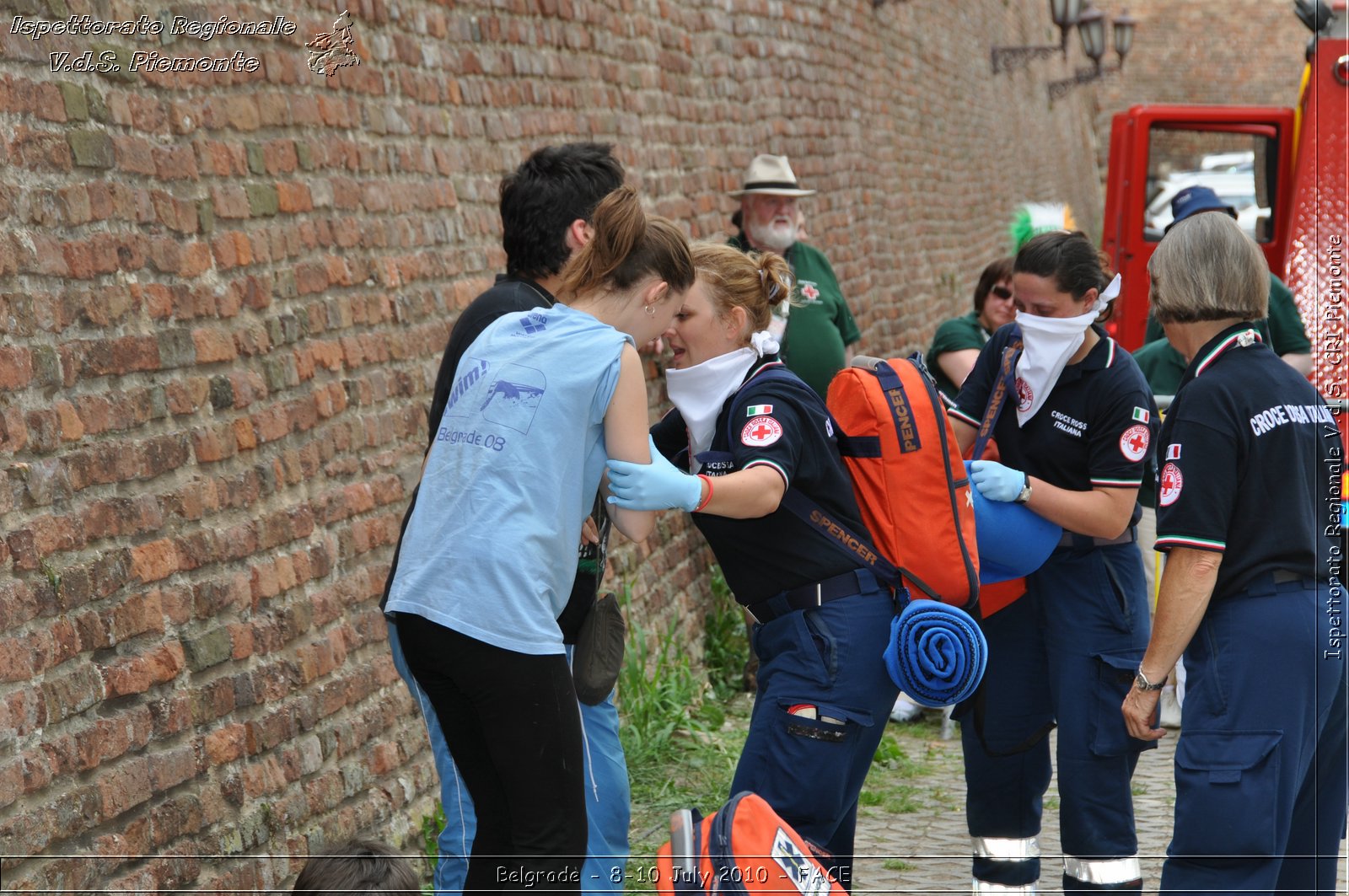 FACE 2010 - First Aid Convention in Europe 8-11 July 2010 Belgrade -  Croce Rossa Italiana - Ispettorato Regionale Volontari del Soccorso Piemonte