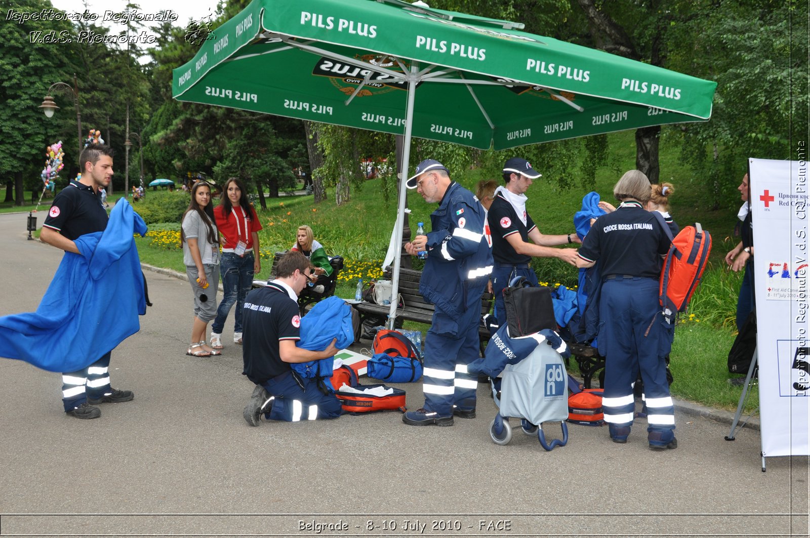 FACE 2010 - First Aid Convention in Europe 8-11 July 2010 Belgrade -  Croce Rossa Italiana - Ispettorato Regionale Volontari del Soccorso Piemonte
