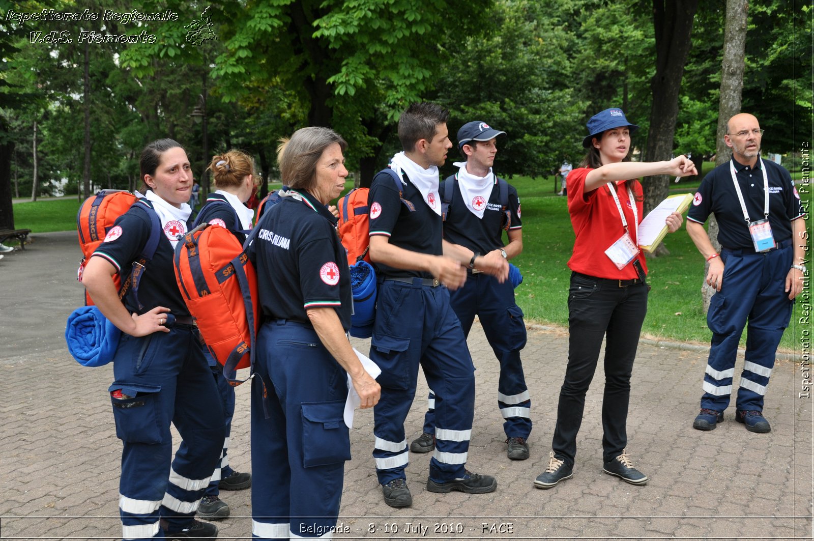 FACE 2010 - First Aid Convention in Europe 8-11 July 2010 Belgrade -  Croce Rossa Italiana - Ispettorato Regionale Volontari del Soccorso Piemonte