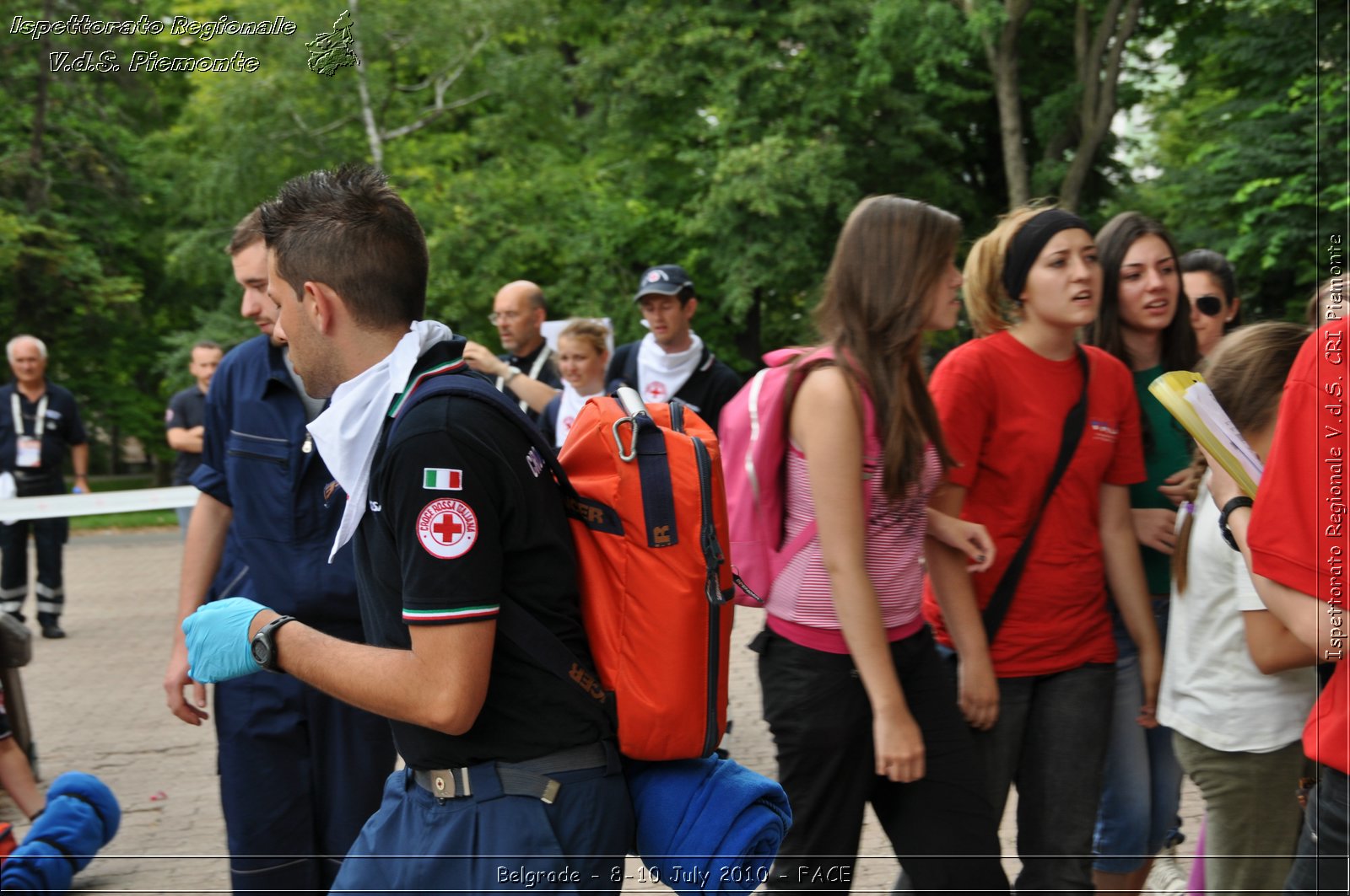 FACE 2010 - First Aid Convention in Europe 8-11 July 2010 Belgrade -  Croce Rossa Italiana - Ispettorato Regionale Volontari del Soccorso Piemonte
