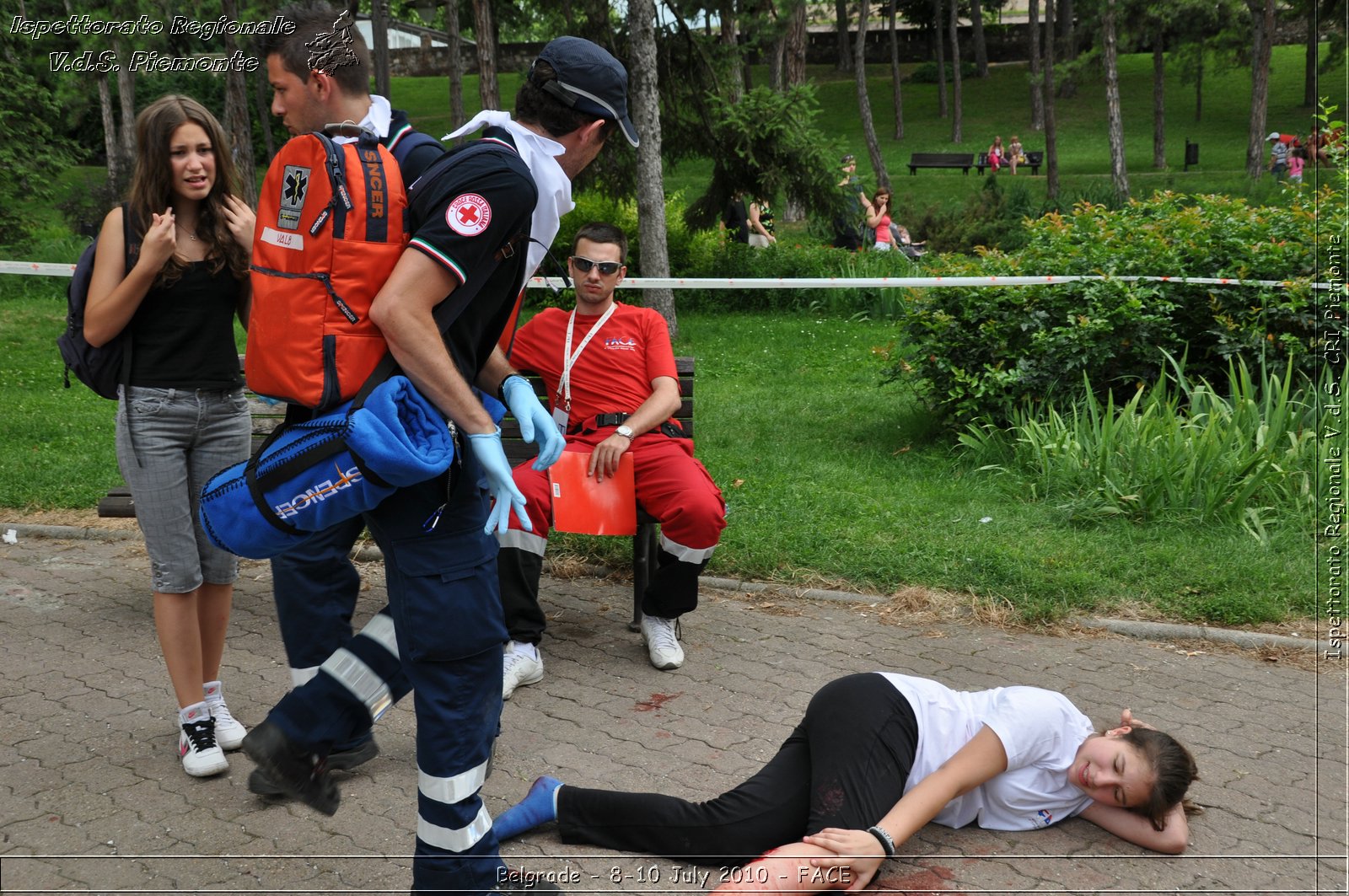 FACE 2010 - First Aid Convention in Europe 8-11 July 2010 Belgrade -  Croce Rossa Italiana - Ispettorato Regionale Volontari del Soccorso Piemonte