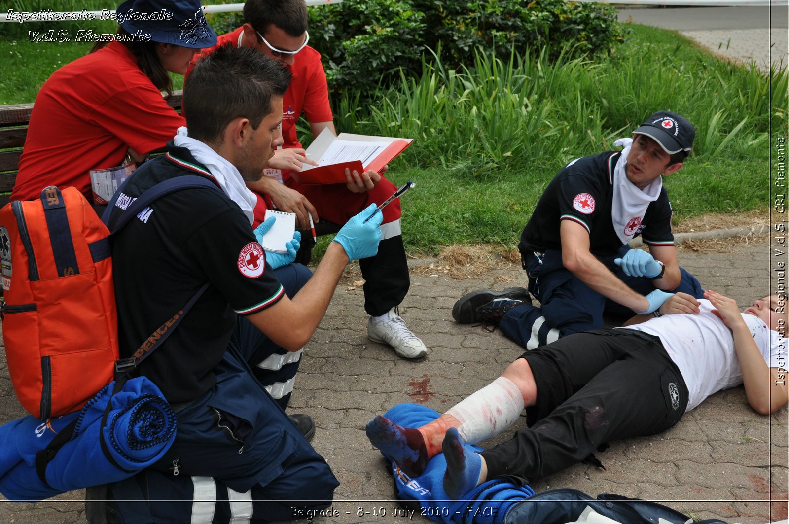 FACE 2010 - First Aid Convention in Europe 8-11 July 2010 Belgrade -  Croce Rossa Italiana - Ispettorato Regionale Volontari del Soccorso Piemonte