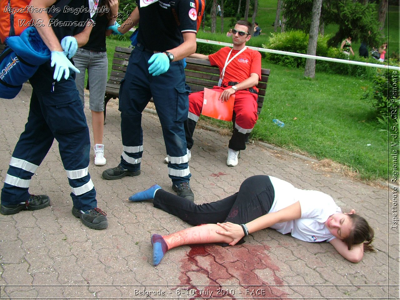 FACE 2010 - First Aid Convention in Europe 8-11 July 2010 Belgrade -  Croce Rossa Italiana - Ispettorato Regionale Volontari del Soccorso Piemonte