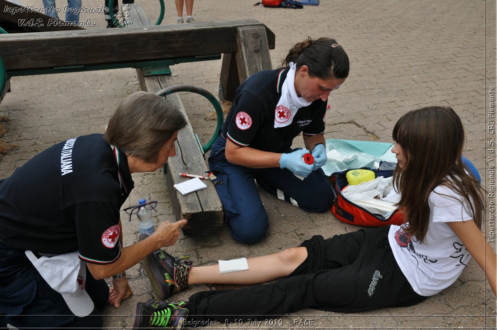 FACE 2010 - First Aid Convention in Europe 8-11 July 2010 Belgrade -  Croce Rossa Italiana - Ispettorato Regionale Volontari del Soccorso Piemonte