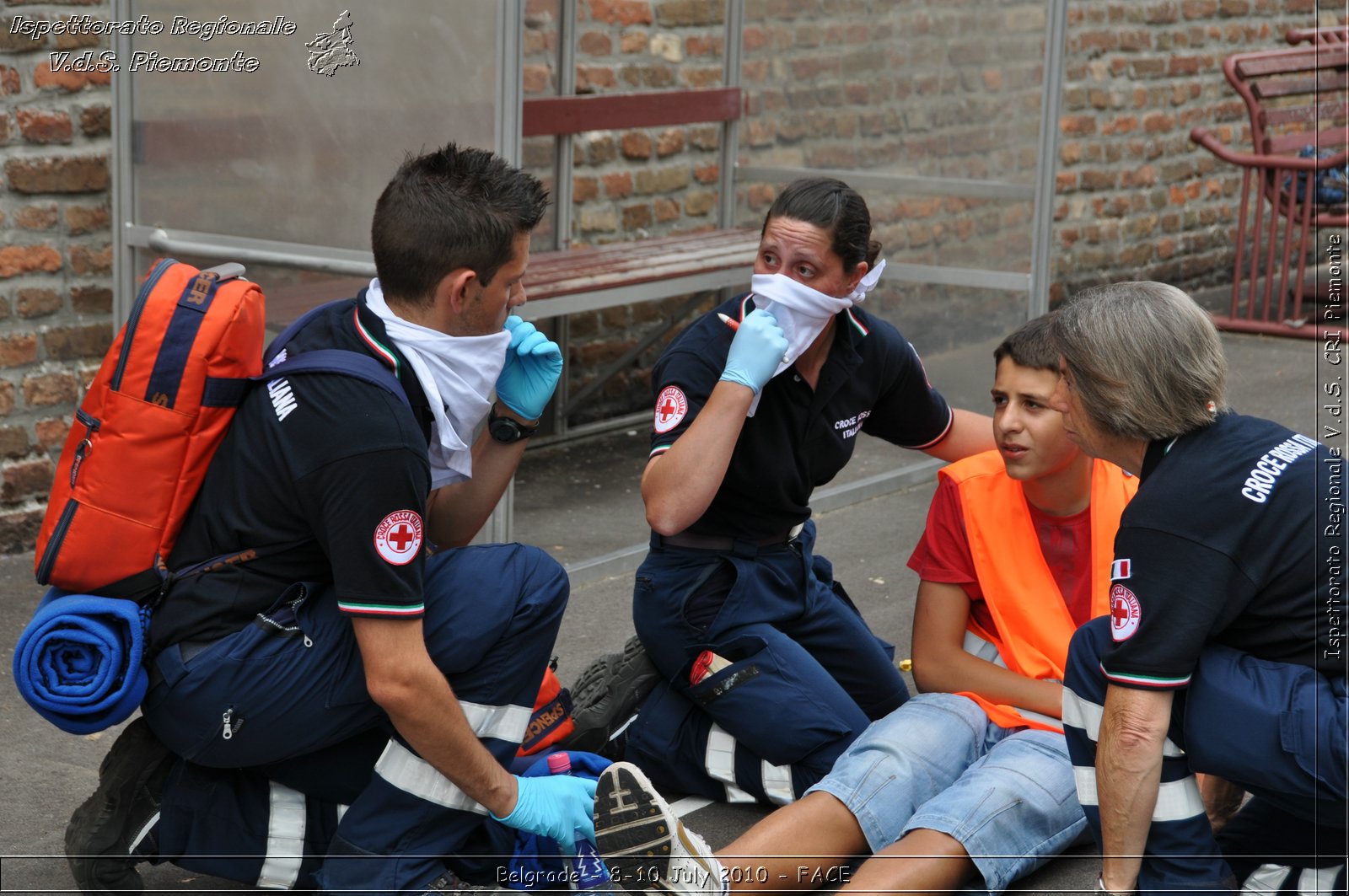 FACE 2010 - First Aid Convention in Europe 8-11 July 2010 Belgrade -  Croce Rossa Italiana - Ispettorato Regionale Volontari del Soccorso Piemonte