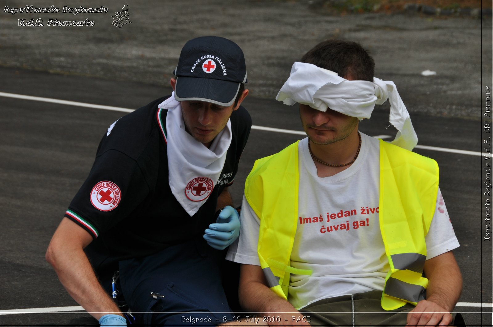 FACE 2010 - First Aid Convention in Europe 8-11 July 2010 Belgrade -  Croce Rossa Italiana - Ispettorato Regionale Volontari del Soccorso Piemonte