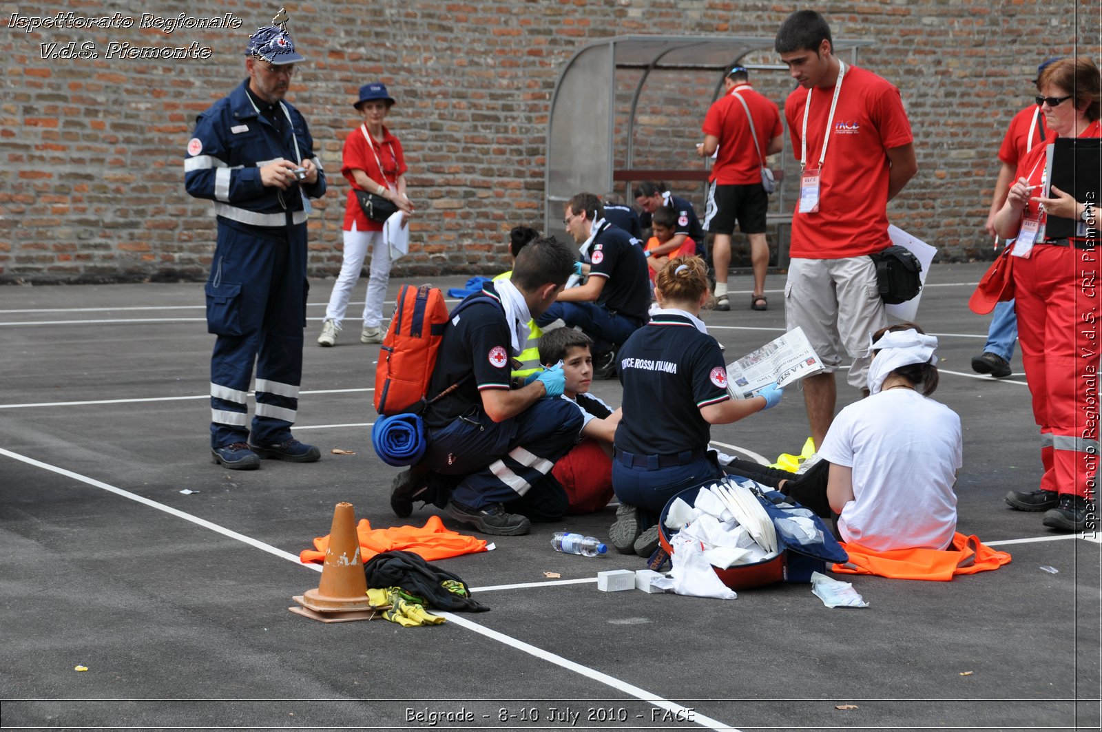 FACE 2010 - First Aid Convention in Europe 8-11 July 2010 Belgrade -  Croce Rossa Italiana - Ispettorato Regionale Volontari del Soccorso Piemonte