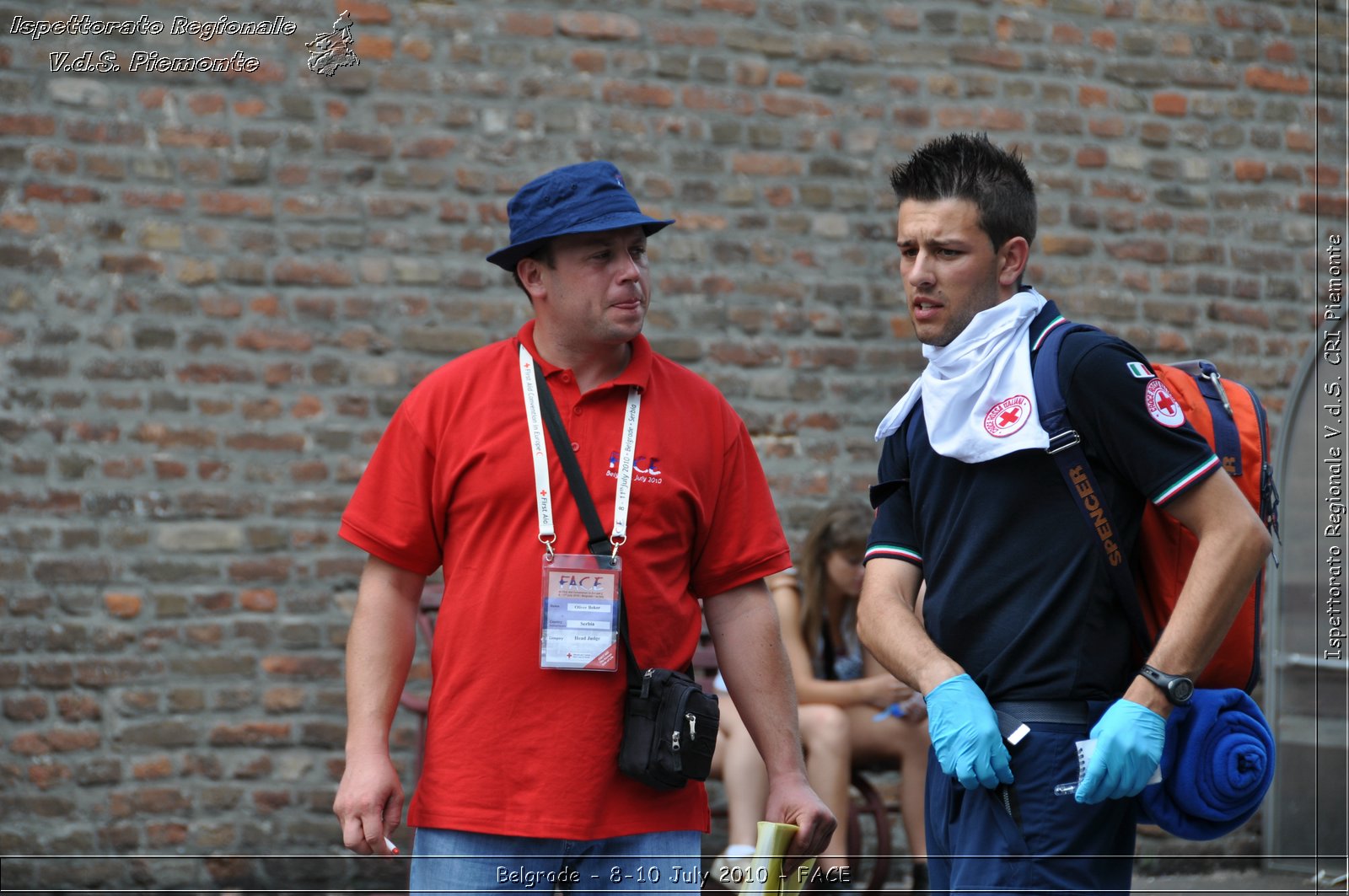 FACE 2010 - First Aid Convention in Europe 8-11 July 2010 Belgrade -  Croce Rossa Italiana - Ispettorato Regionale Volontari del Soccorso Piemonte