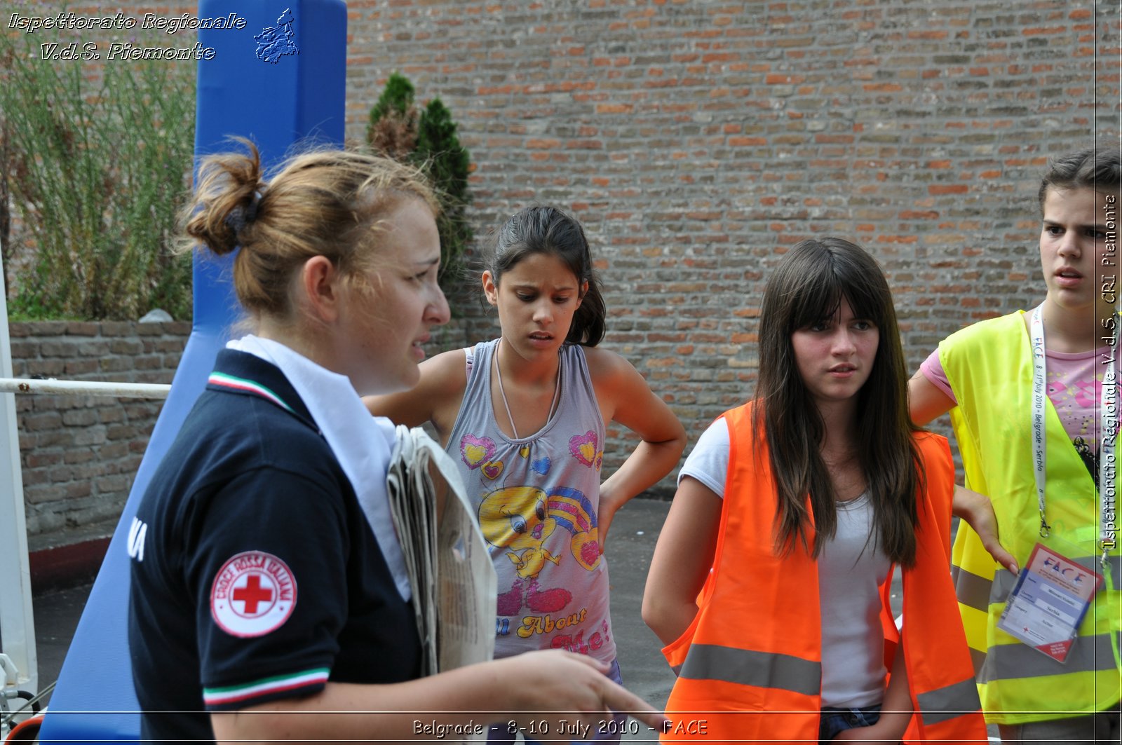FACE 2010 - First Aid Convention in Europe 8-11 July 2010 Belgrade -  Croce Rossa Italiana - Ispettorato Regionale Volontari del Soccorso Piemonte