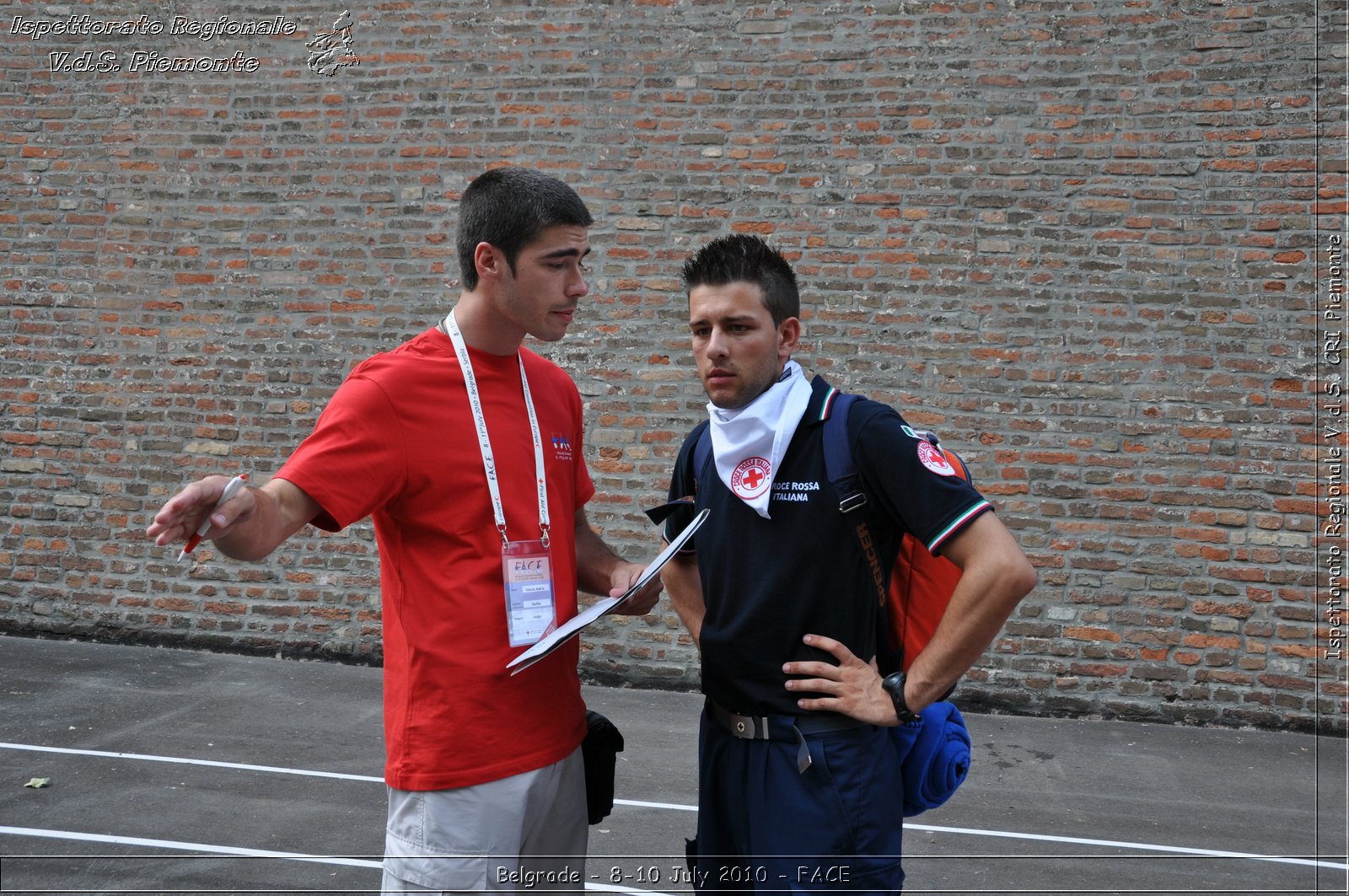 FACE 2010 - First Aid Convention in Europe 8-11 July 2010 Belgrade -  Croce Rossa Italiana - Ispettorato Regionale Volontari del Soccorso Piemonte