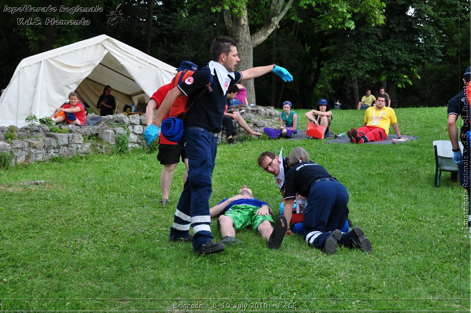 FACE 2010 - First Aid Convention in Europe 8-11 July 2010 Belgrade -  Croce Rossa Italiana - Ispettorato Regionale Volontari del Soccorso Piemonte