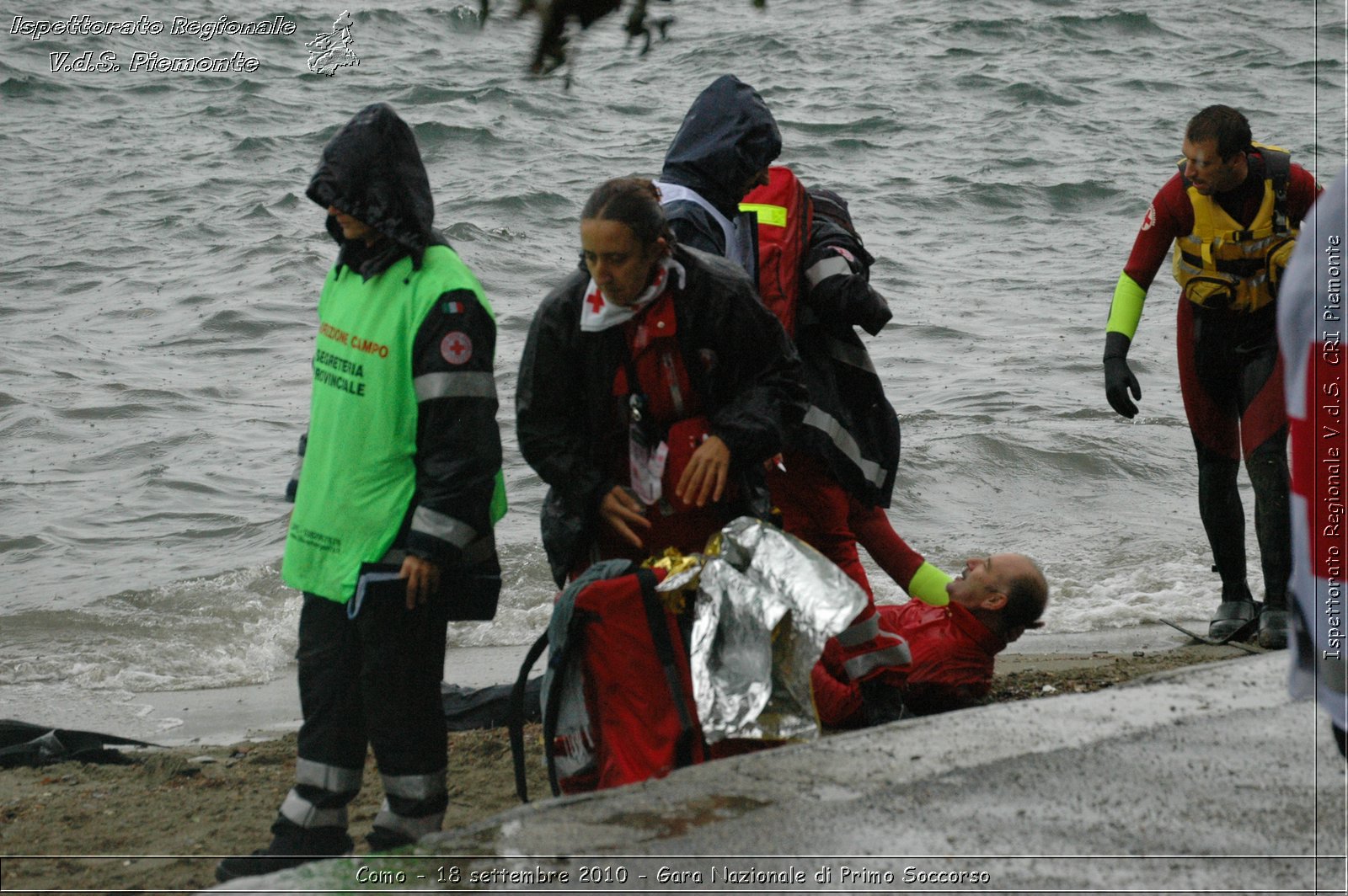 Como - 18 settembre 2010 - Gara Nazionale di Primo Soccorso -  Croce Rossa Italiana - Ispettorato Regionale Volontari del Soccorso Piemonte