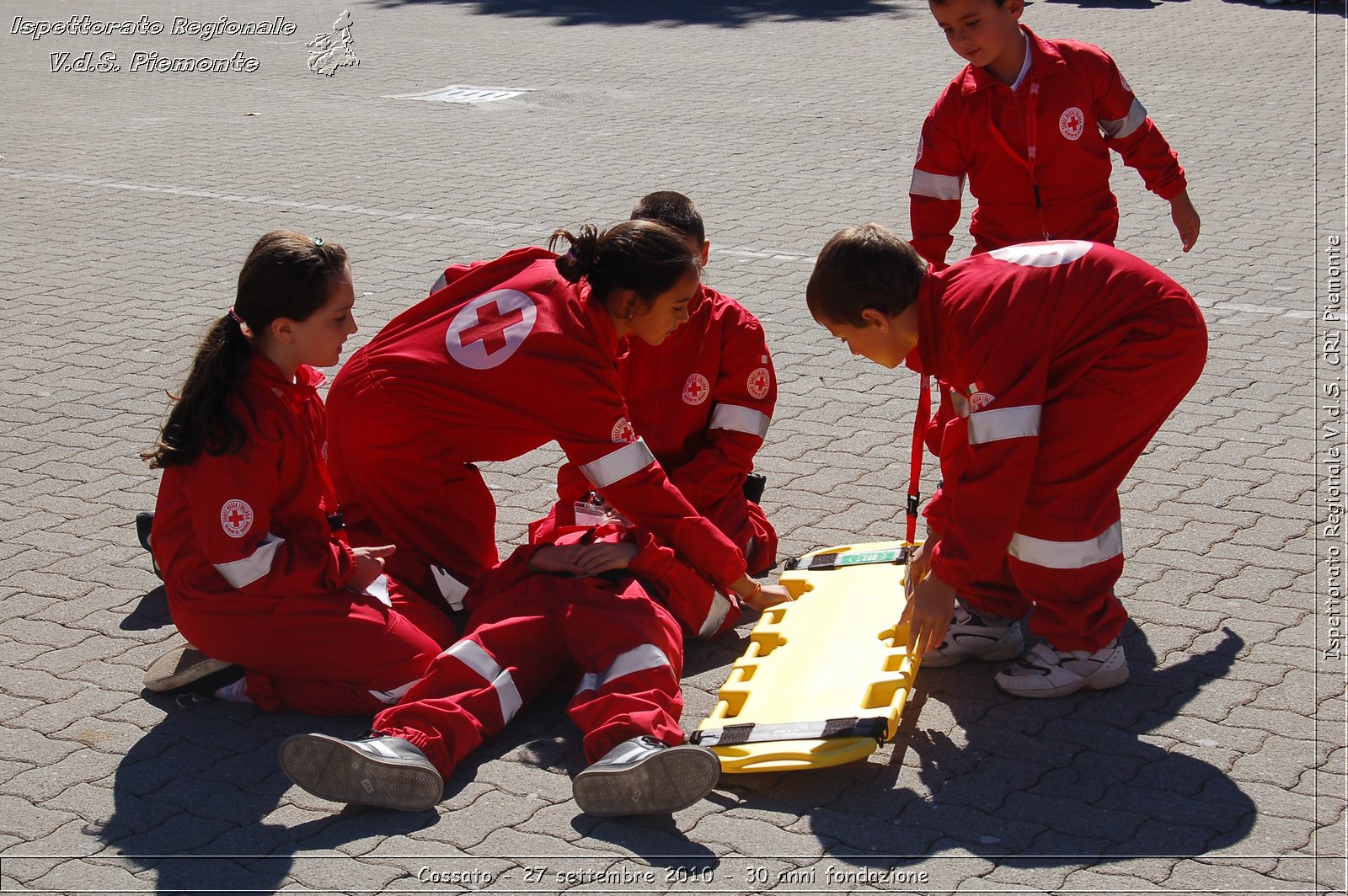 Cossato - 27 settembre 2010 - 30 anni fondazione -  Croce Rossa Italiana - Ispettorato Regionale Volontari del Soccorso Piemonte