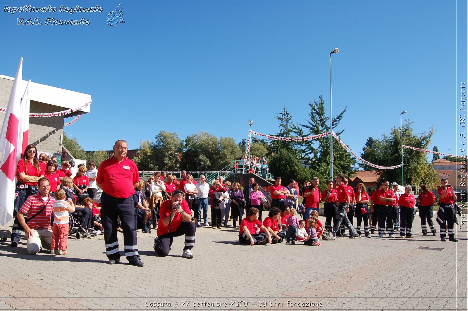 Cossato - 27 settembre 2010 - 30 anni fondazione -  Croce Rossa Italiana - Ispettorato Regionale Volontari del Soccorso Piemonte