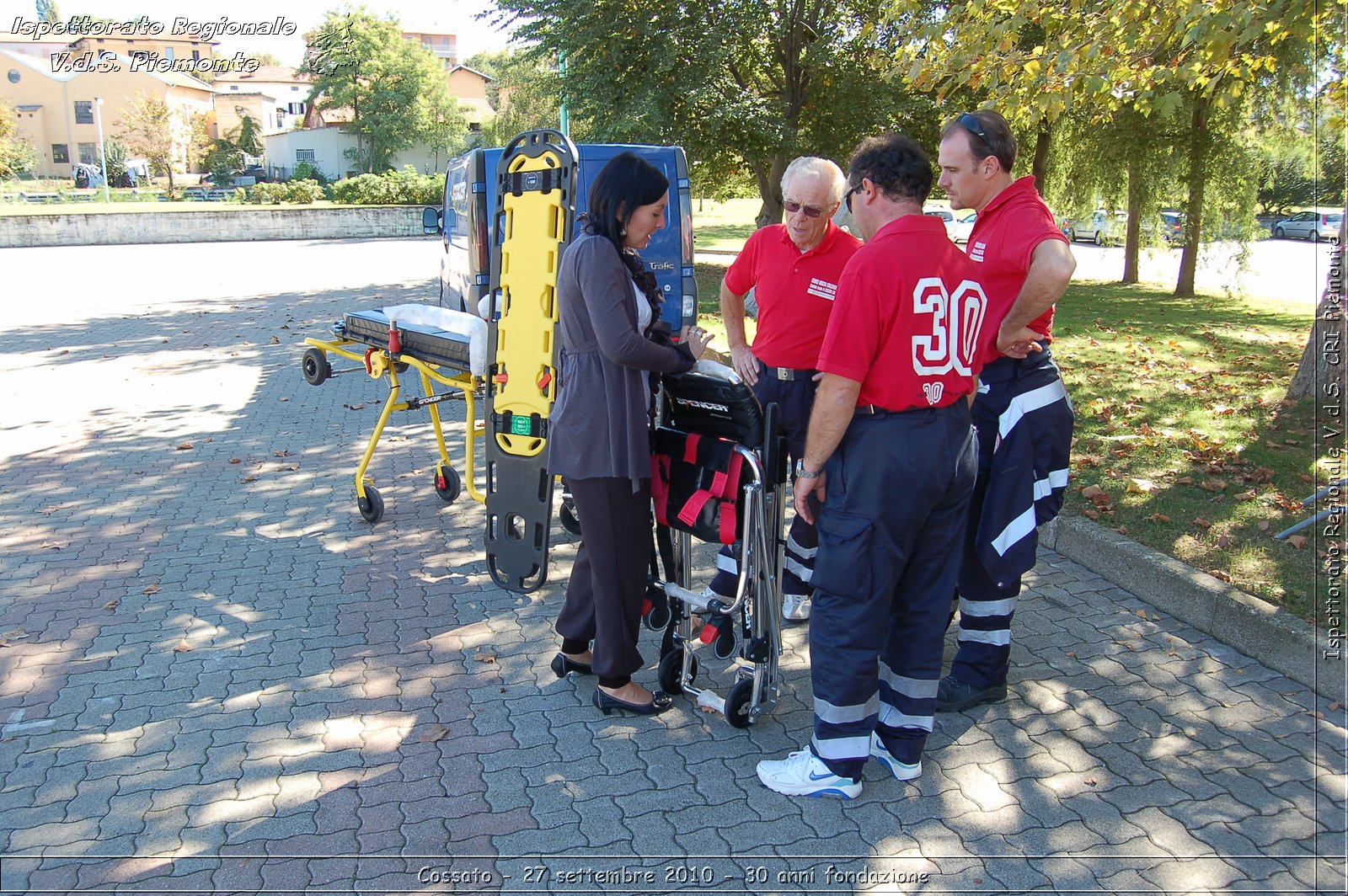 Cossato - 27 settembre 2010 - 30 anni fondazione -  Croce Rossa Italiana - Ispettorato Regionale Volontari del Soccorso Piemonte