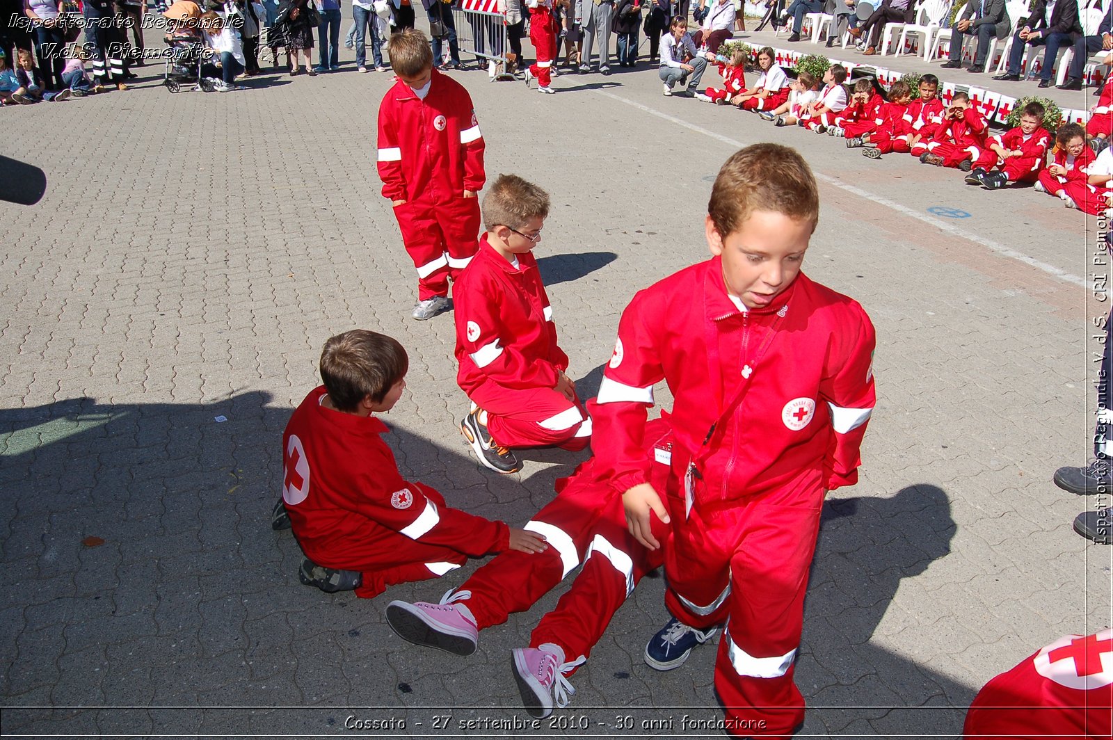 Cossato - 27 settembre 2010 - 30 anni fondazione -  Croce Rossa Italiana - Ispettorato Regionale Volontari del Soccorso Piemonte