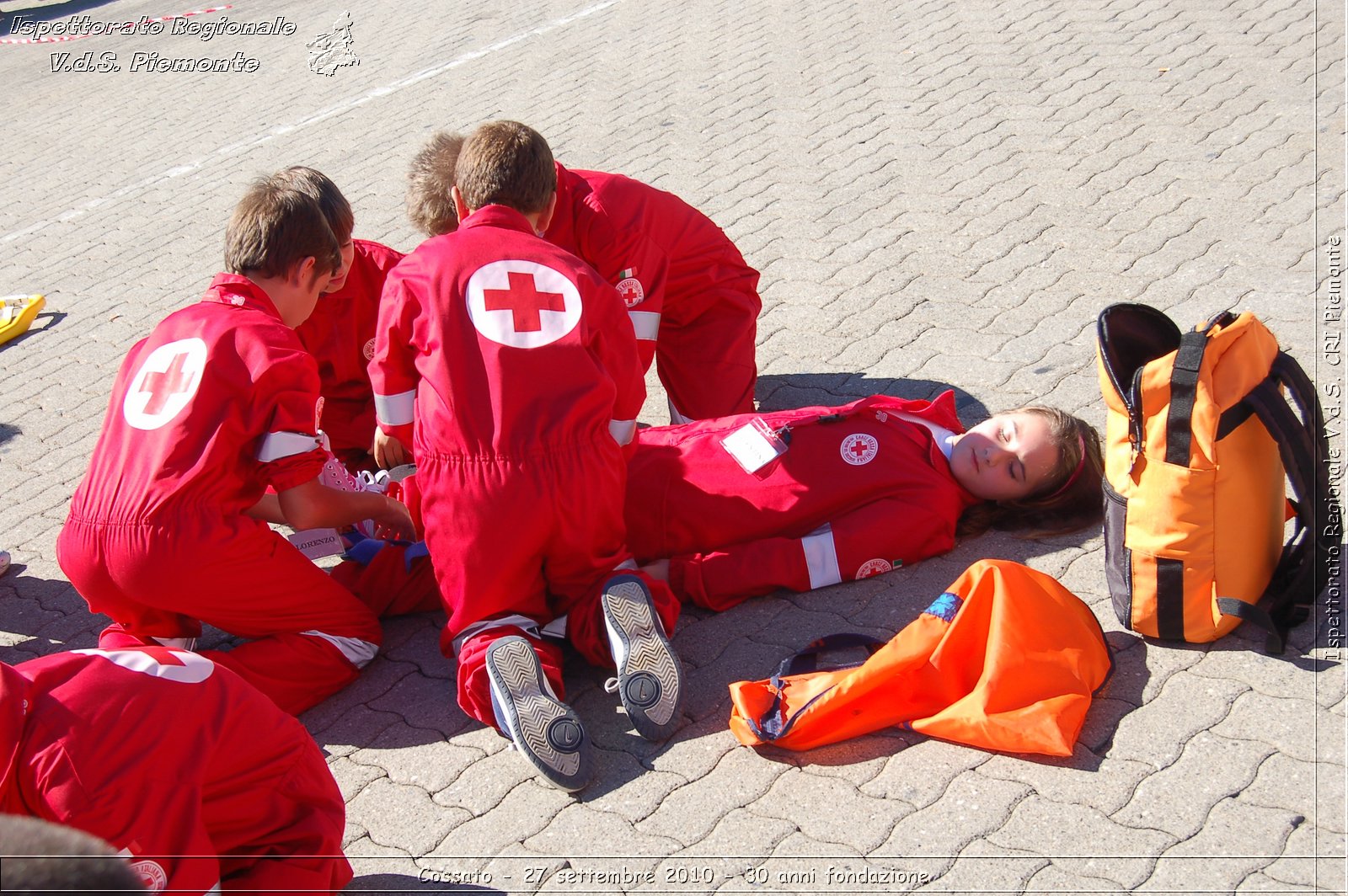 Cossato - 27 settembre 2010 - 30 anni fondazione -  Croce Rossa Italiana - Ispettorato Regionale Volontari del Soccorso Piemonte